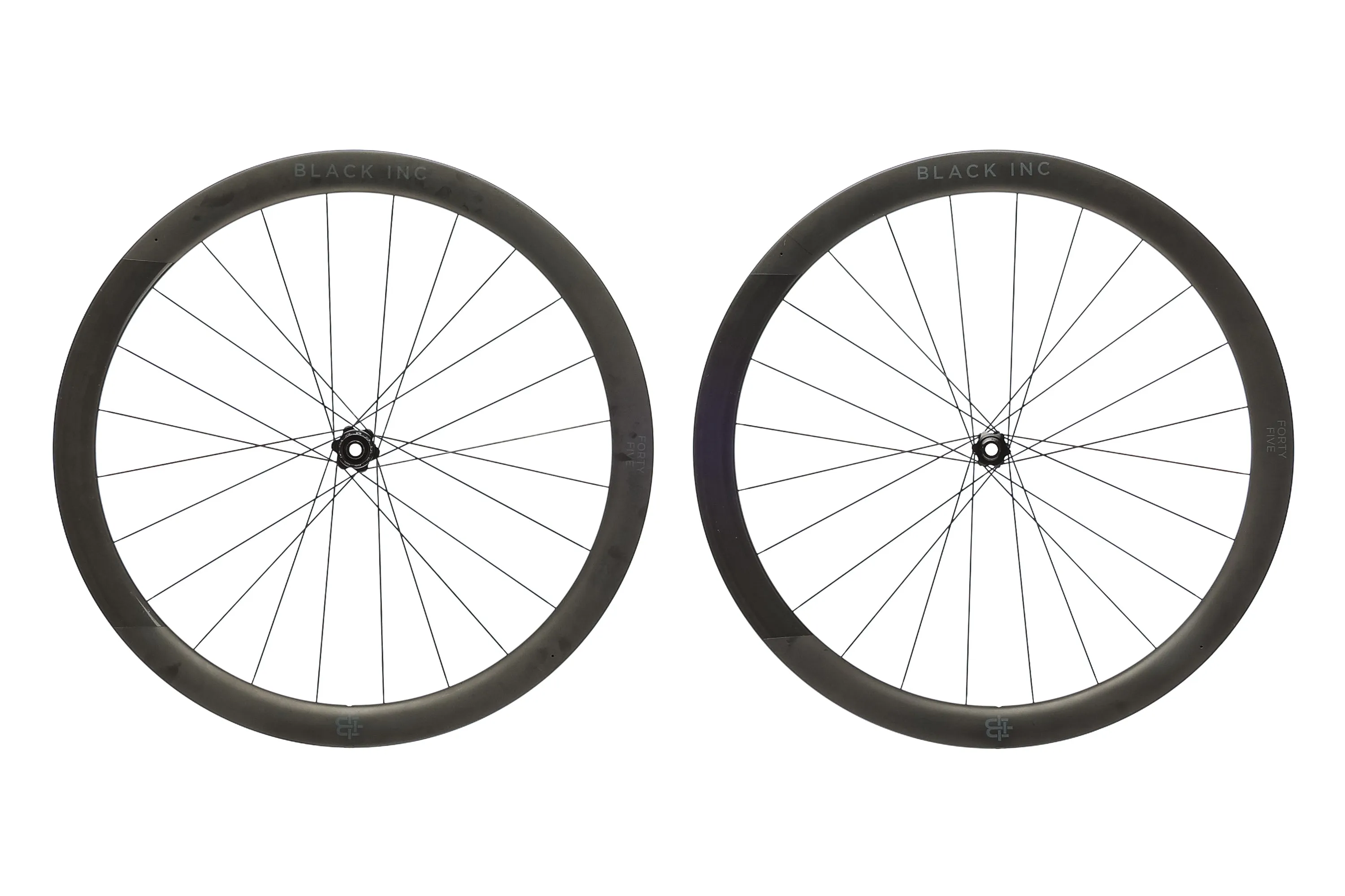 Black Inc 45 Carbon Tubeless 700c Wheelset