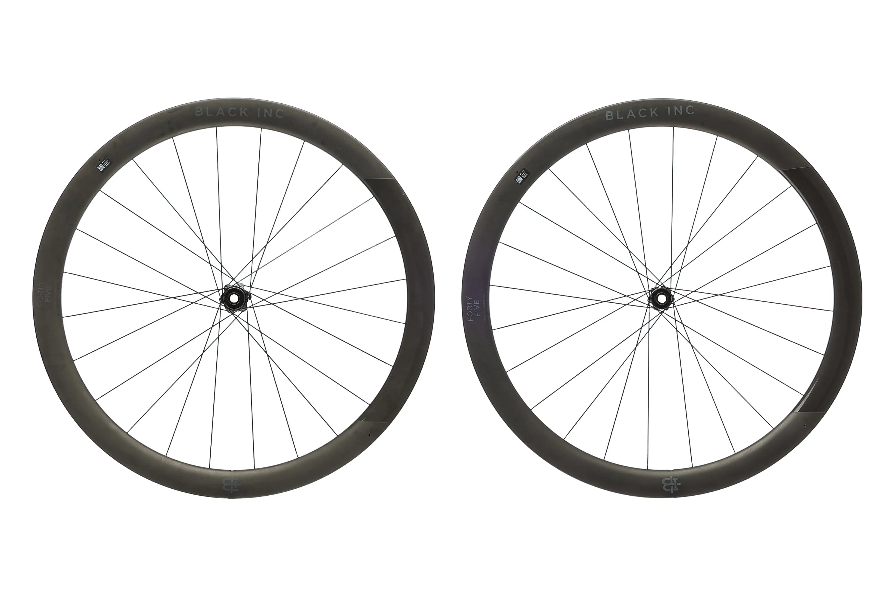 Black Inc 45 Carbon Tubeless 700c Wheelset