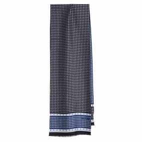 Special Deal Frenzy Black Double Silk Scarf
