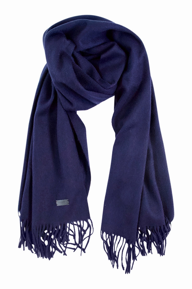 Trending Savings Now Blue Cashmere Scarf / Wrap - Pollini