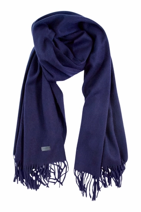 Trending Savings Now Blue Cashmere Scarf / Wrap - Pollini