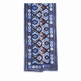 Flash Deal Today Clearance Alert Now Blue Tubolar Scarf