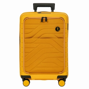 Limited Stock Hot Deal Bric'S B Y Ulisse Expandable Spinner With Pocket - 21" Mango