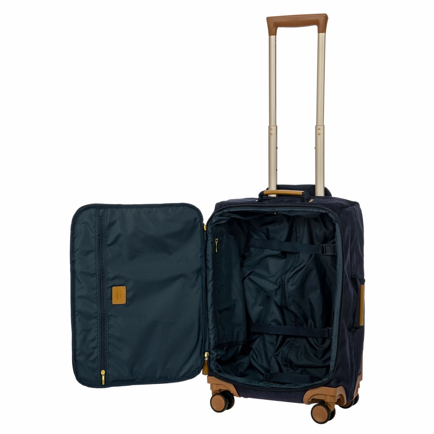 Price Slash Today Bric'S Life 22" Carry On Luggage With Front Access Opening Spinner