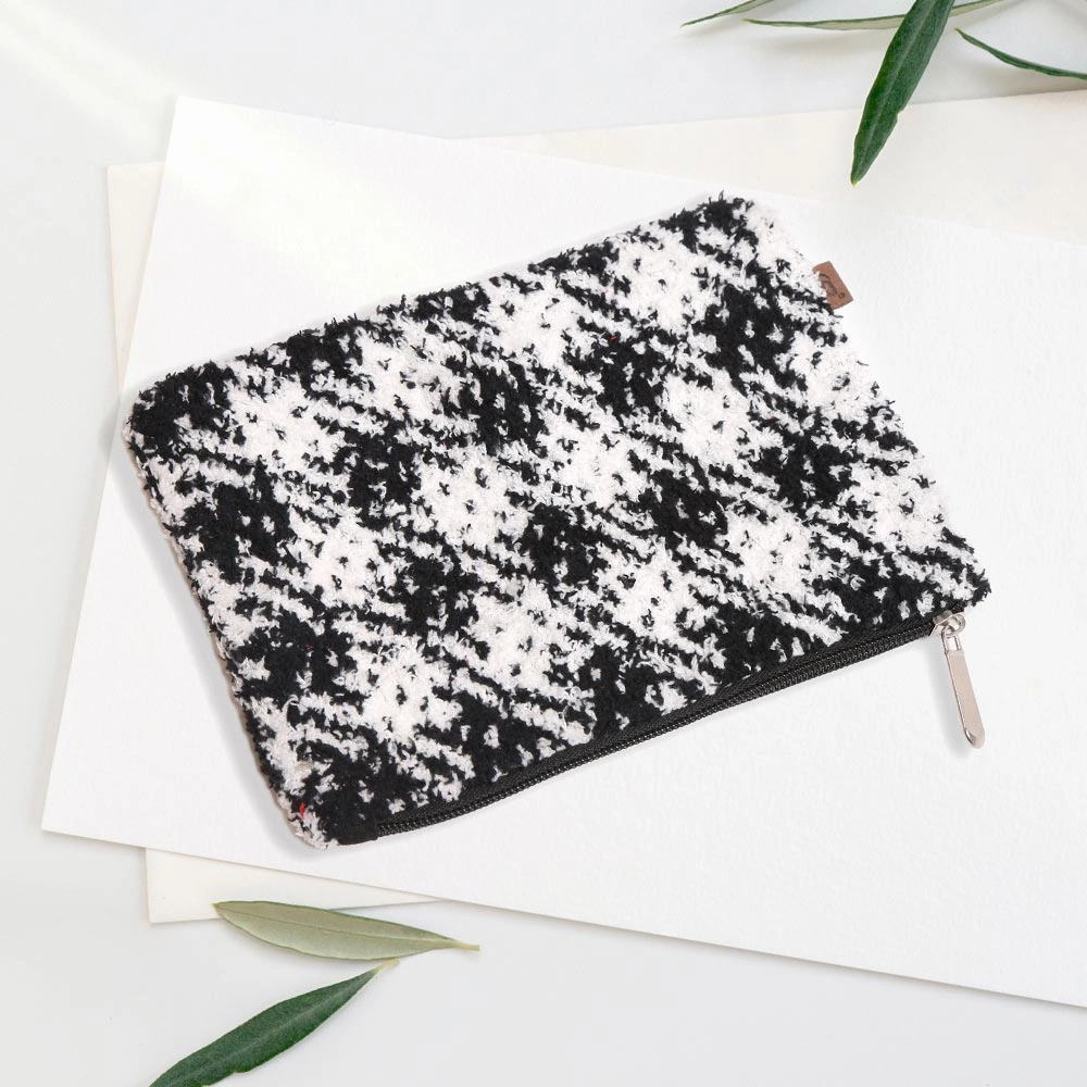 Mega Discount Event Buffalo Check Travel Pouch Small