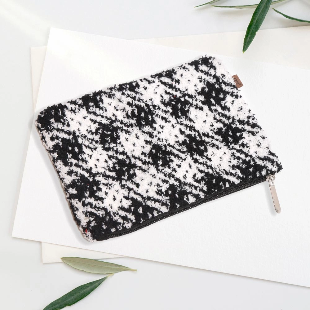 Buffalo Check Travel Pouch Small Last Chance Offer Special Steal Event