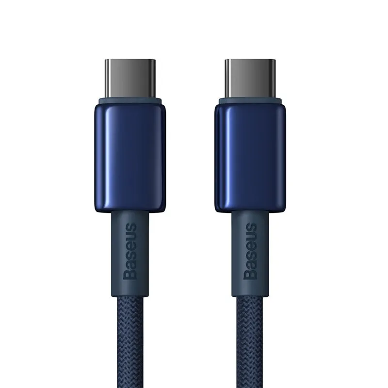 Cable Baseus Tungsten Glod Usb-C To Usb-C Cable, 100W-P10319800321-03 MustShop Sale