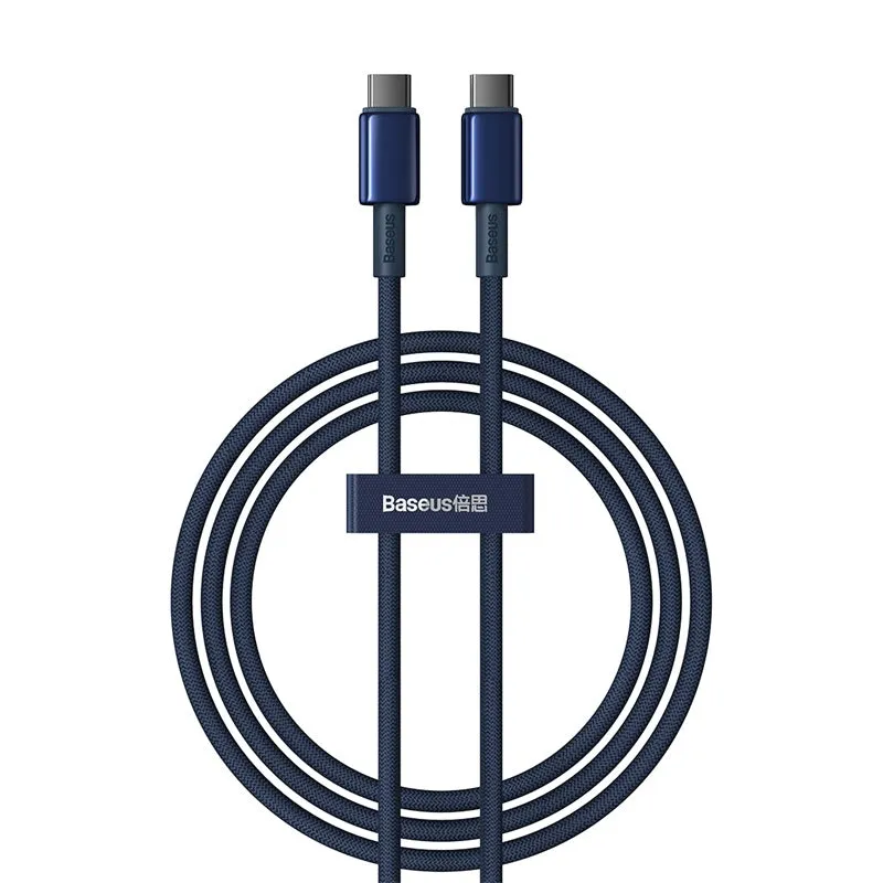 Cable Baseus Tungsten Glod Usb-C To Usb-C Cable, 100W-P10319800321-03 Big Savings Alert GiftWorthy Sale