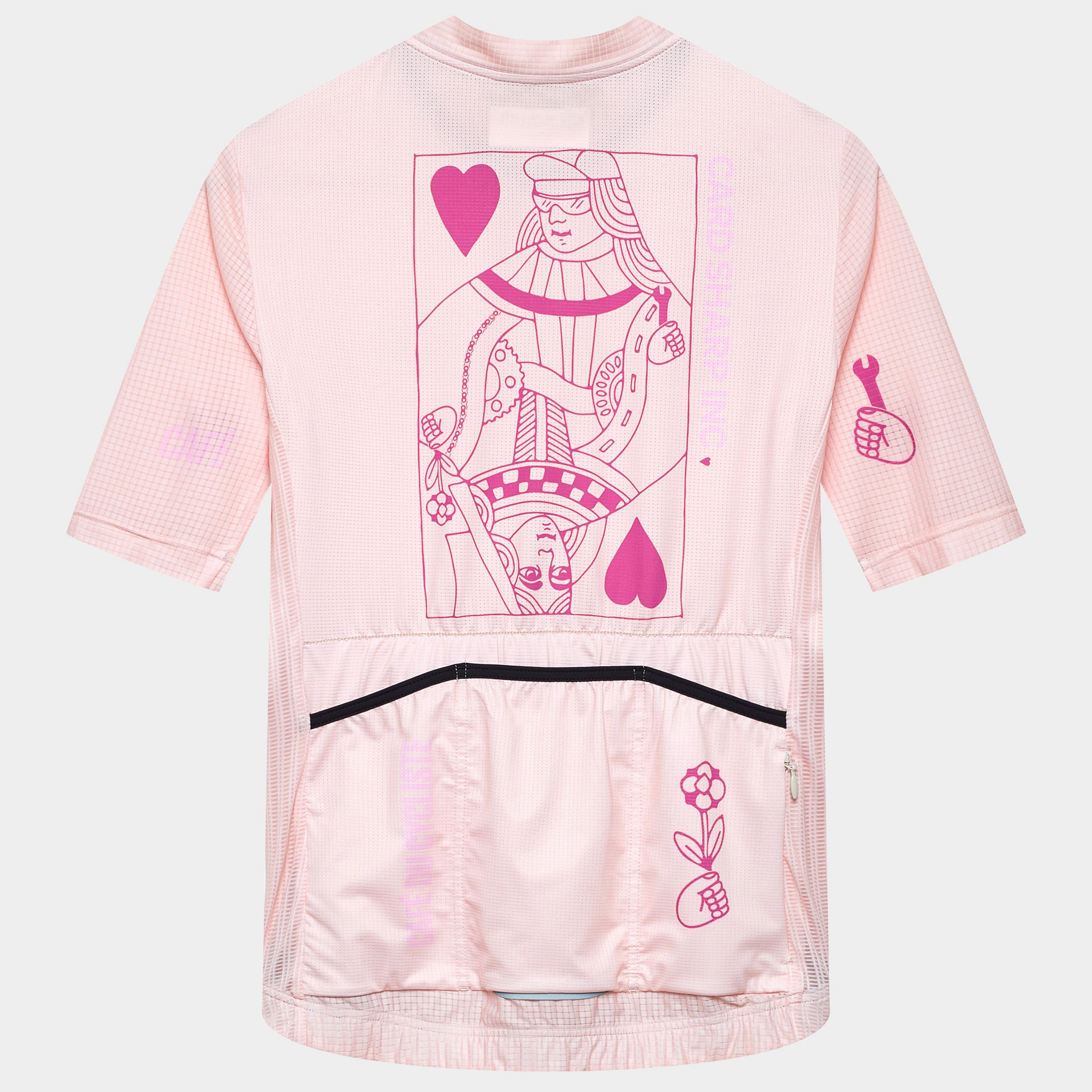 Cafe du Cycliste Angeline women jersey - Pink