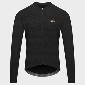Cafe du Cycliste Corinne long sleeve jersey - Black
