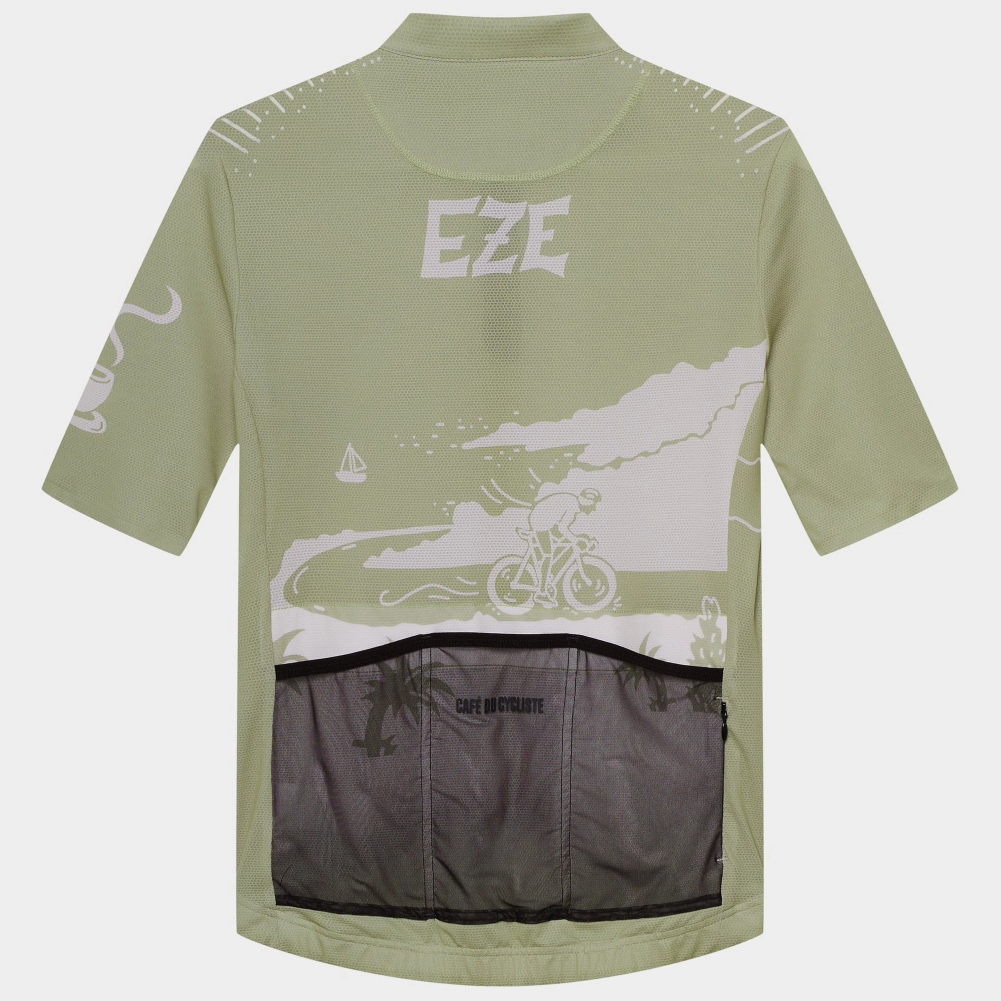 Cafe du Cycliste Eze jersey - Green