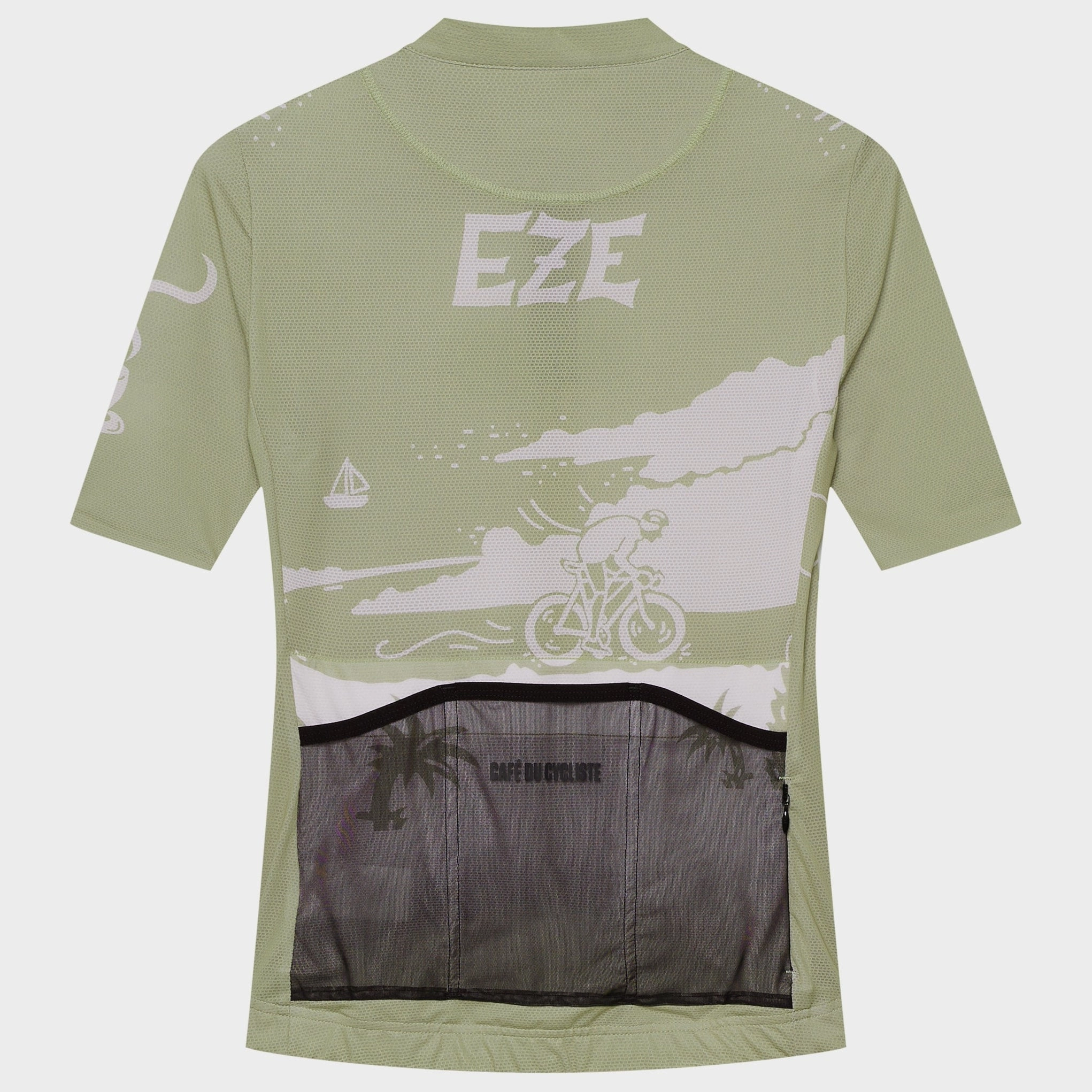 Cafe du Cycliste Eze women jersey - Green