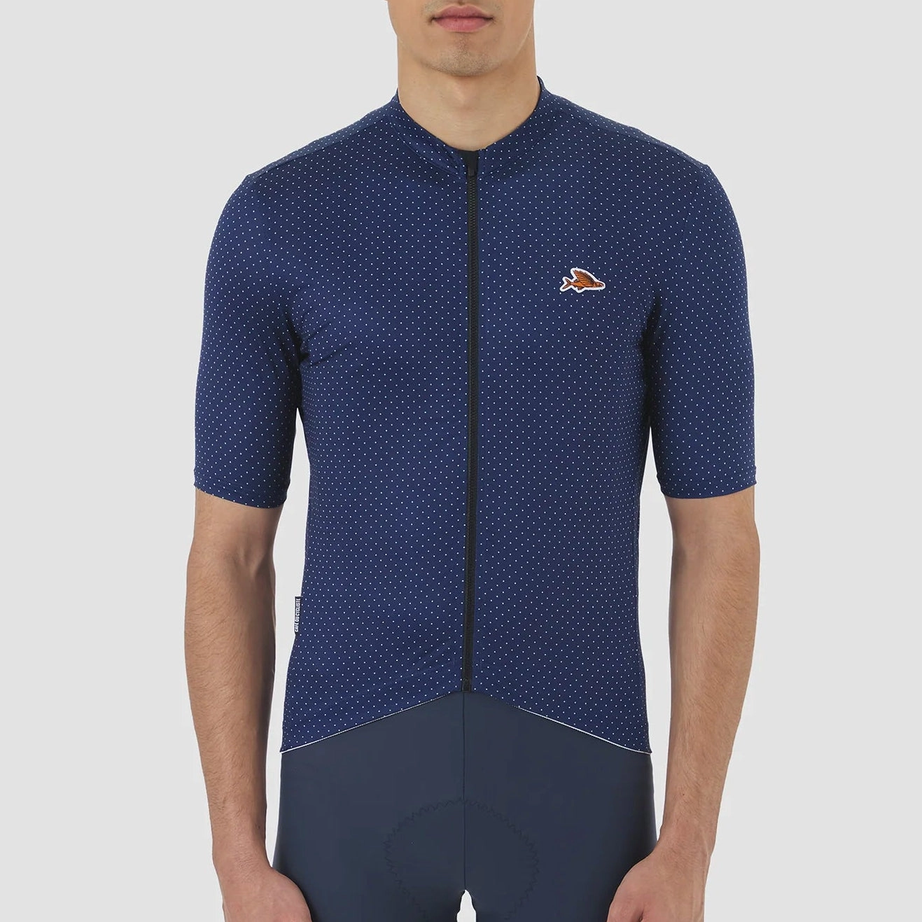 Cafe du Cycliste Fleurette jersey - Dark blue