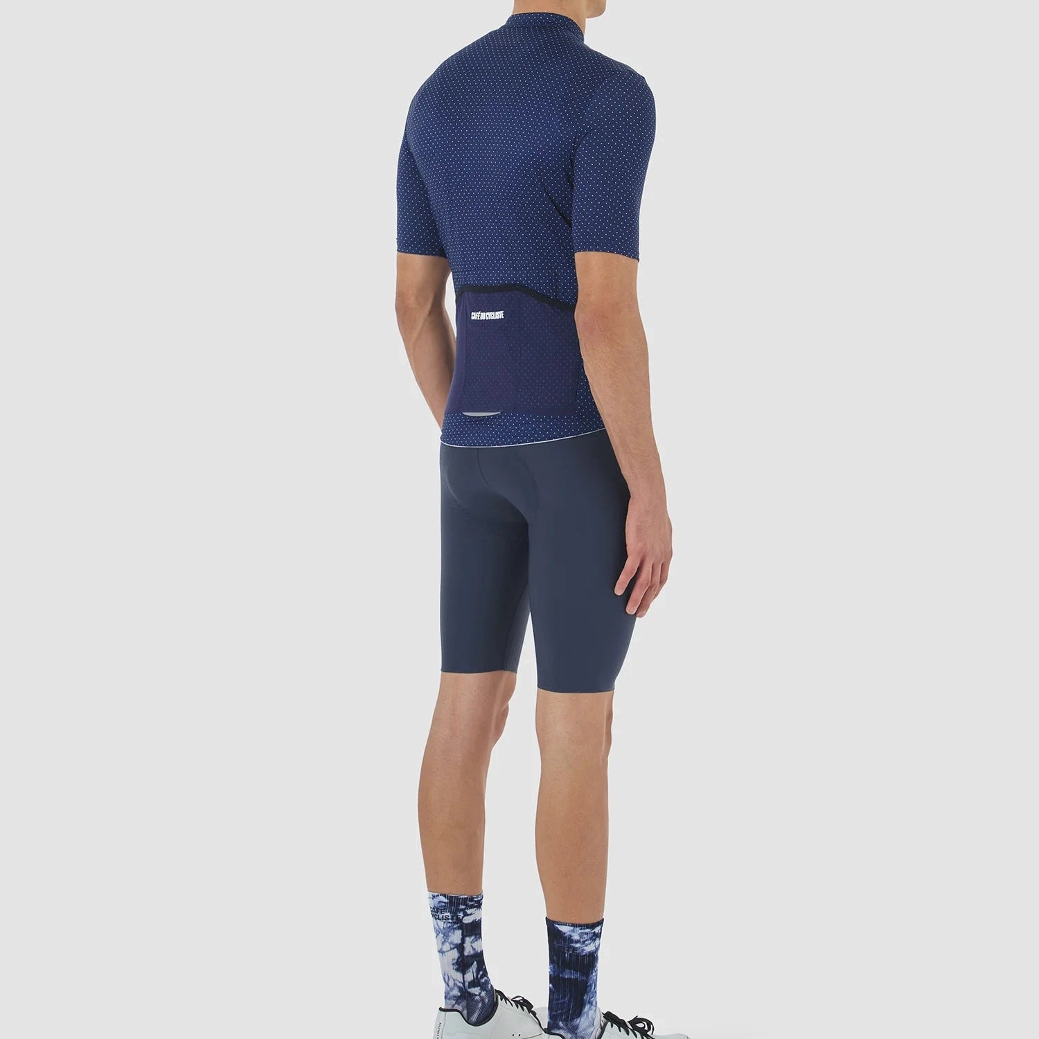 Cafe du Cycliste Fleurette jersey - Dark blue