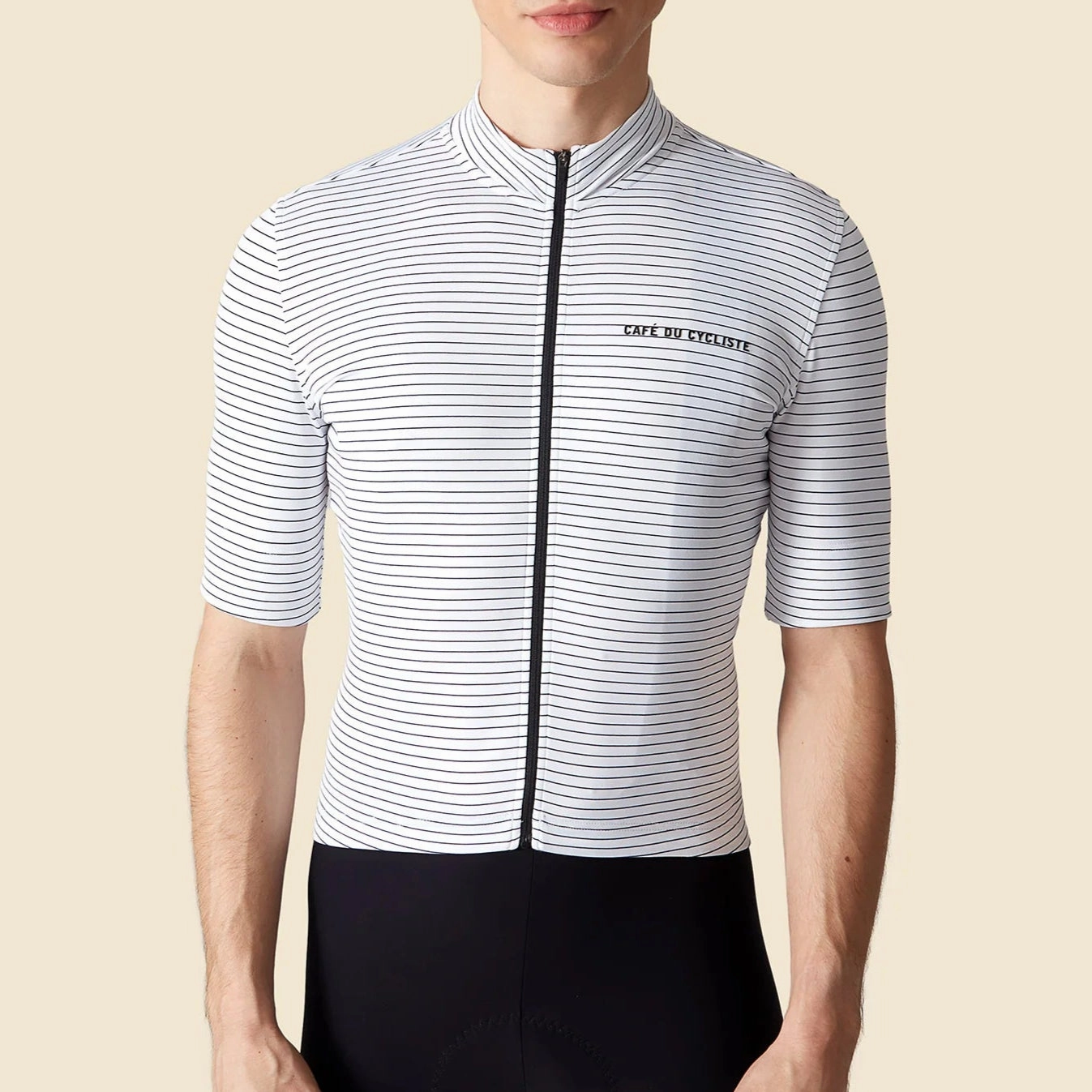 Cafe du Cycliste Francine jersey - White