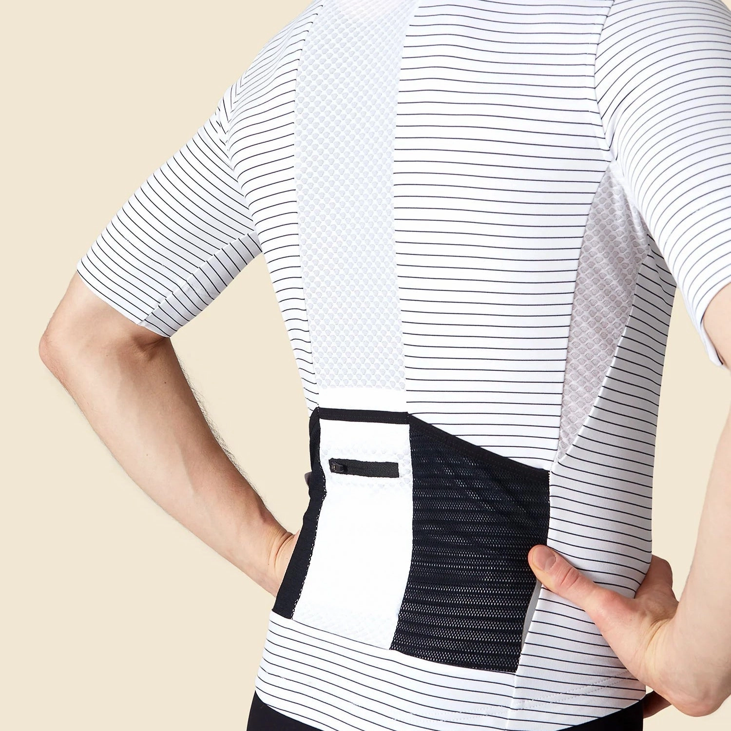 Cafe du Cycliste Francine jersey - White