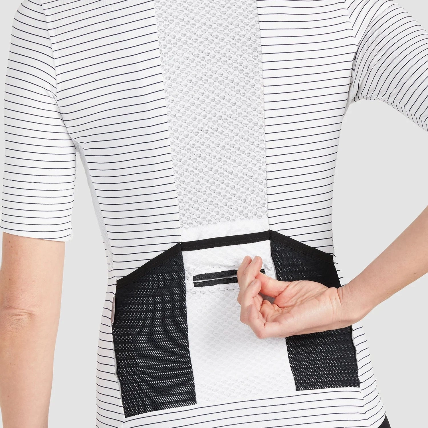 Cafe du Cycliste Francine women jersey - White