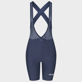 Cafe du Cycliste Graziella woman bib shorts - Blue