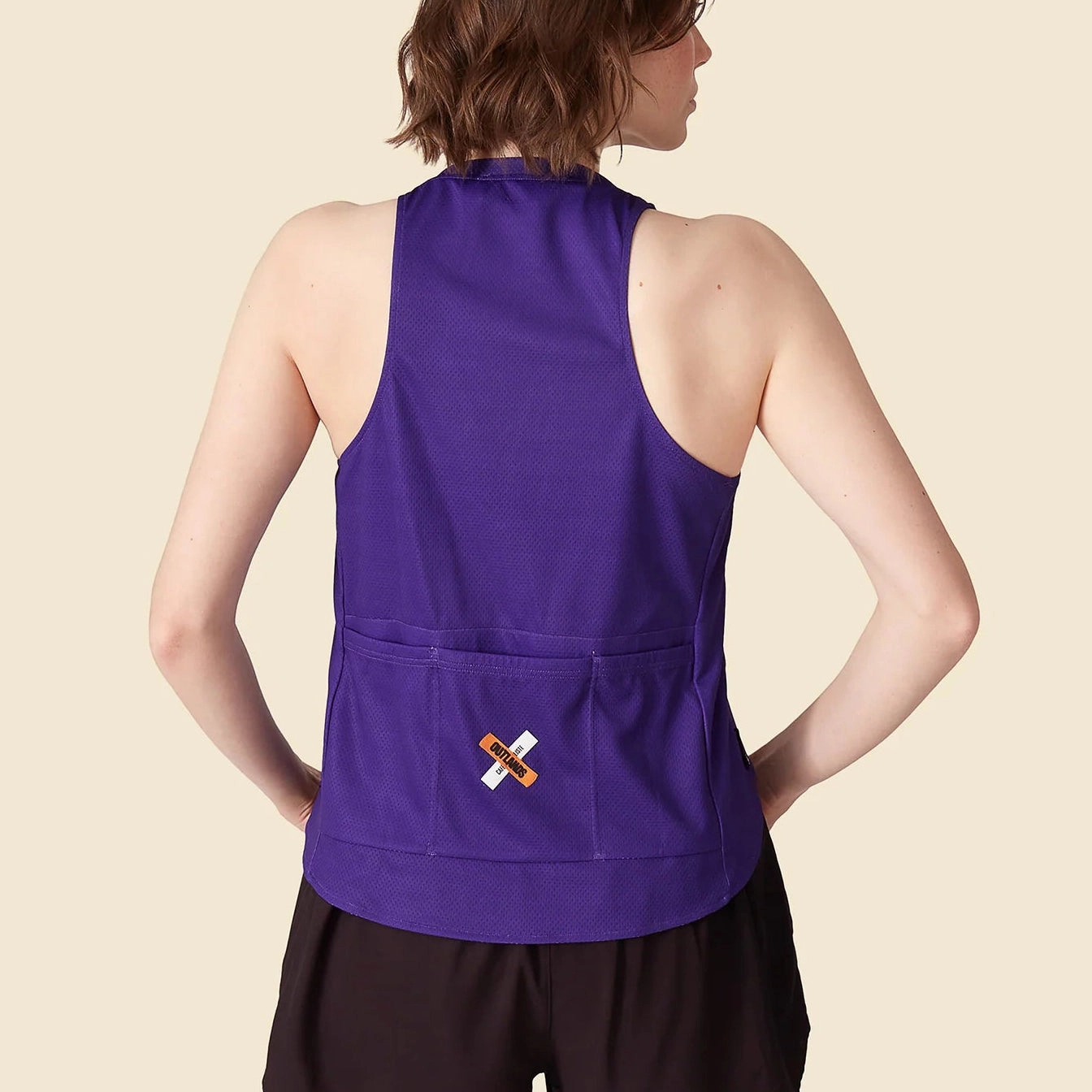 Cafe du Cycliste Julia women top - Purple