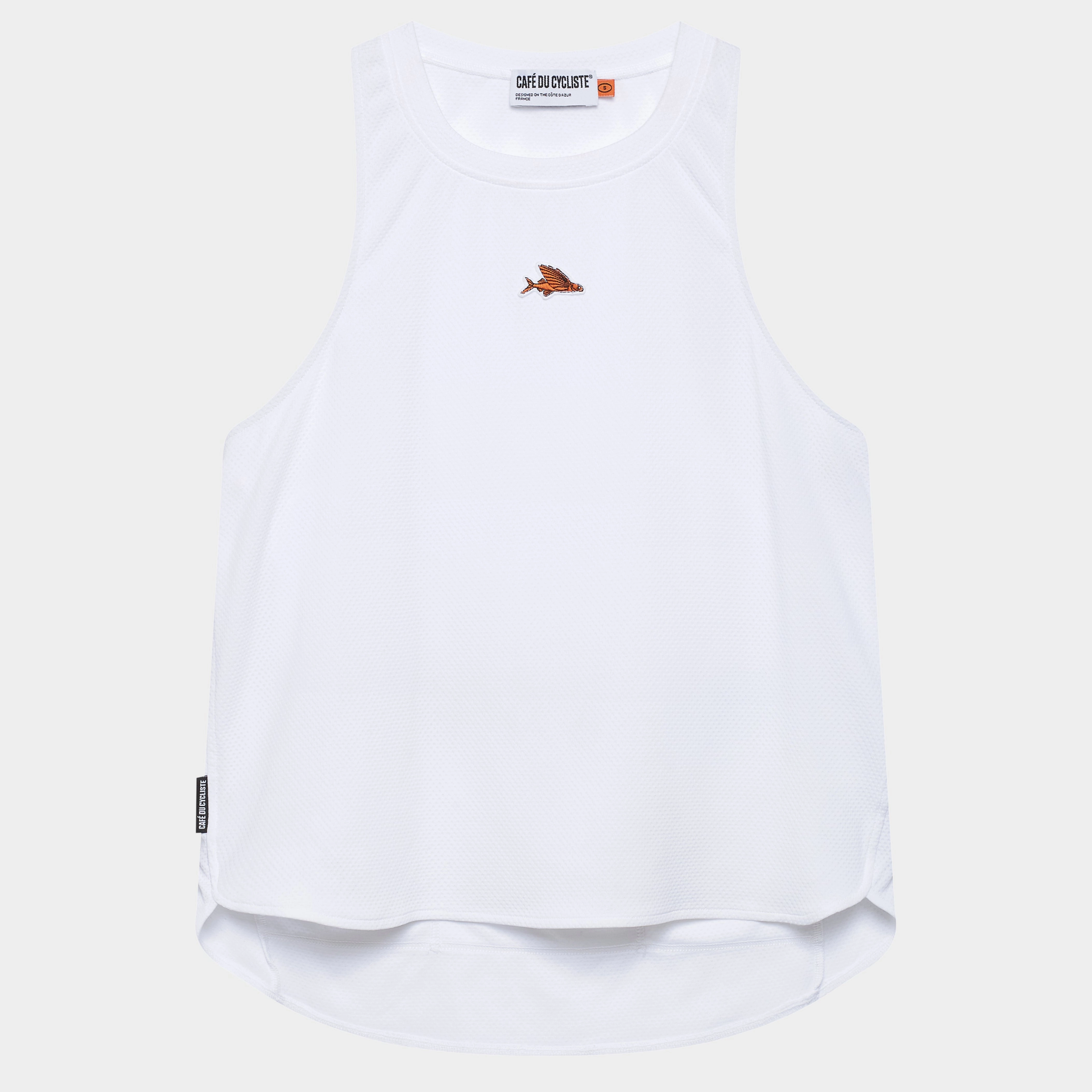 Cafe du Cycliste Julia women top - White