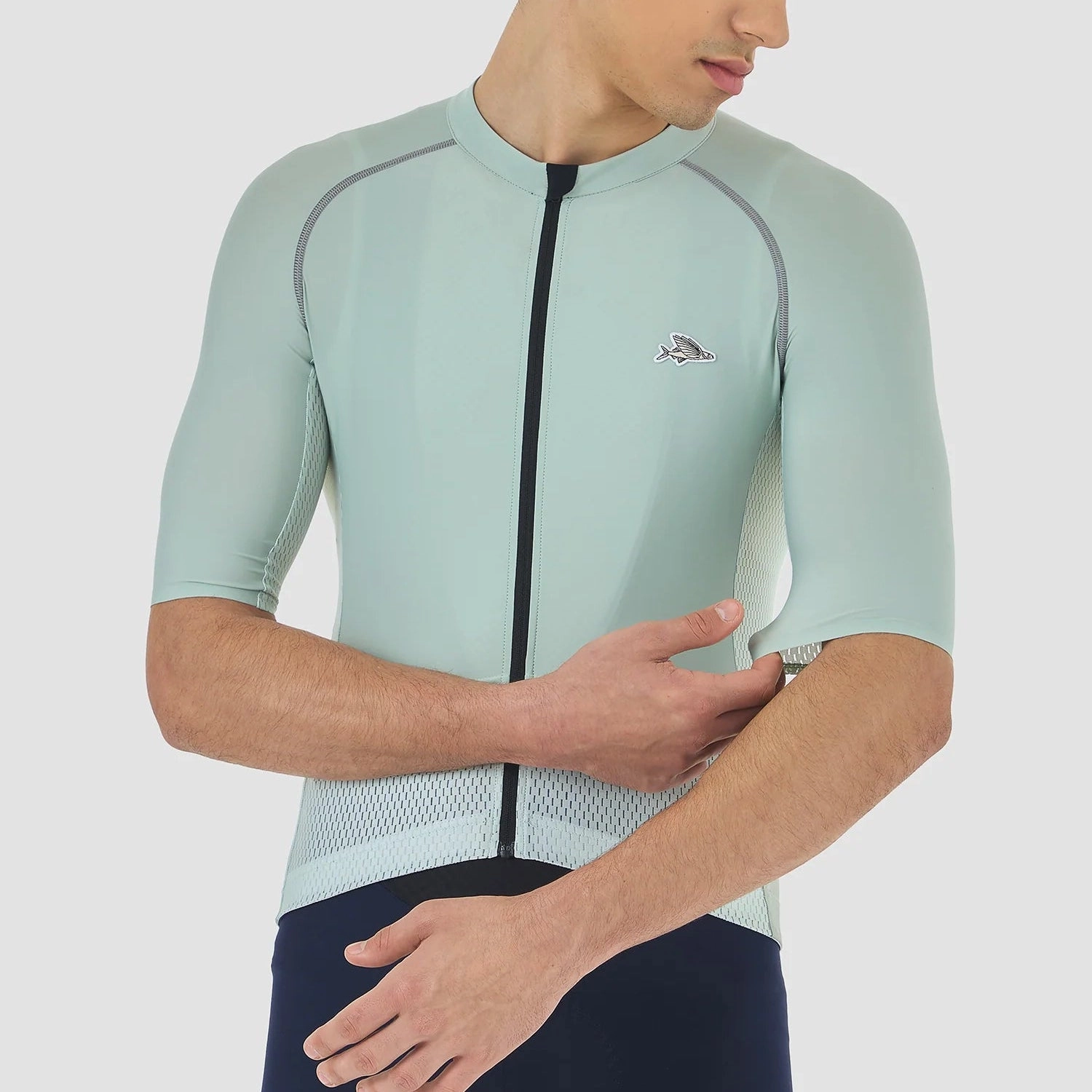 Cafe du Cycliste Magda jersey - Light blue