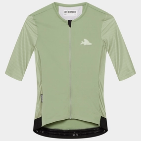 Cafe du Cycliste Olympe woman jersey - Green