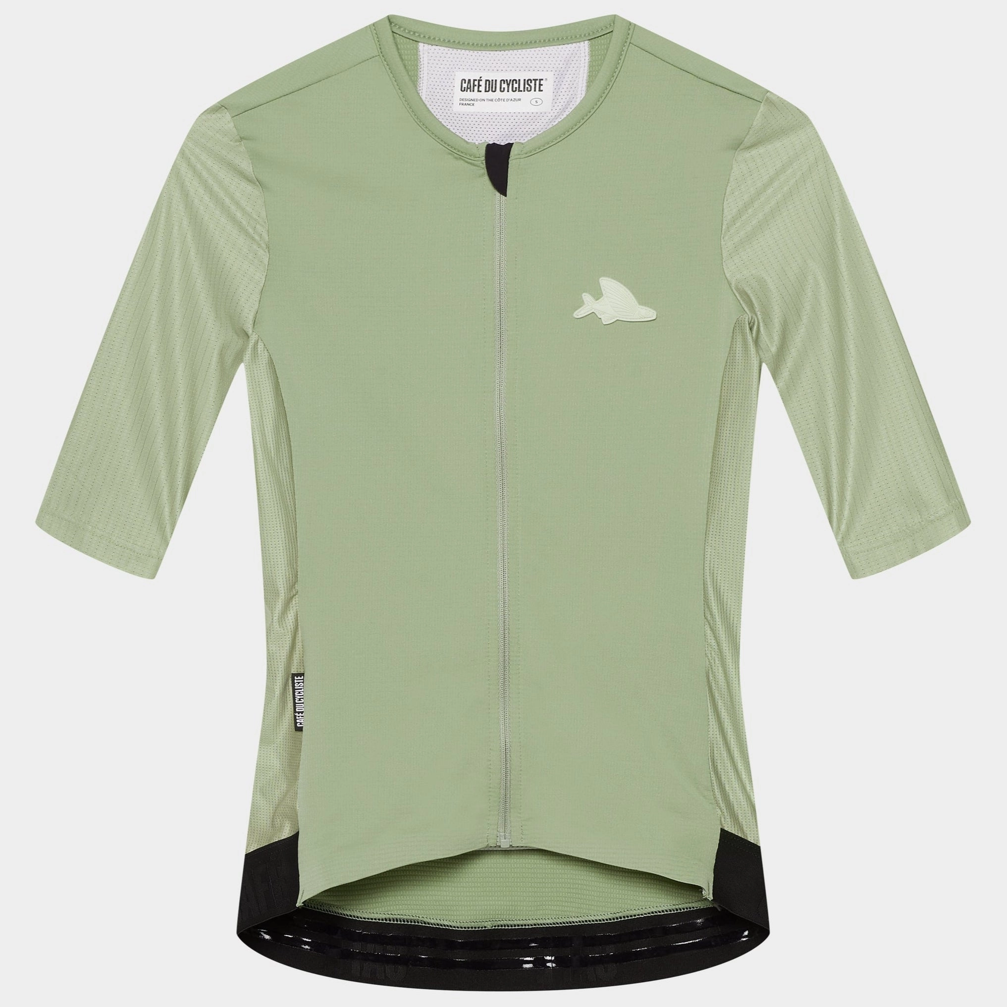 Cafe du Cycliste Olympe woman jersey - Green