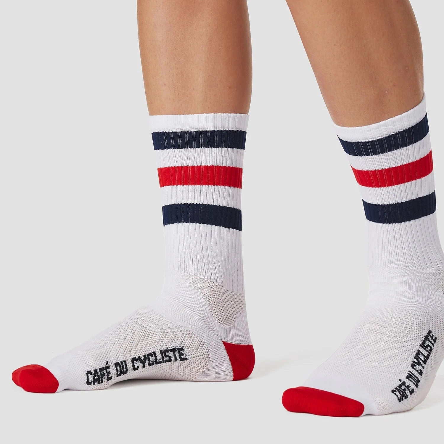 Cafe du Cycliste Skate socks - Blue red