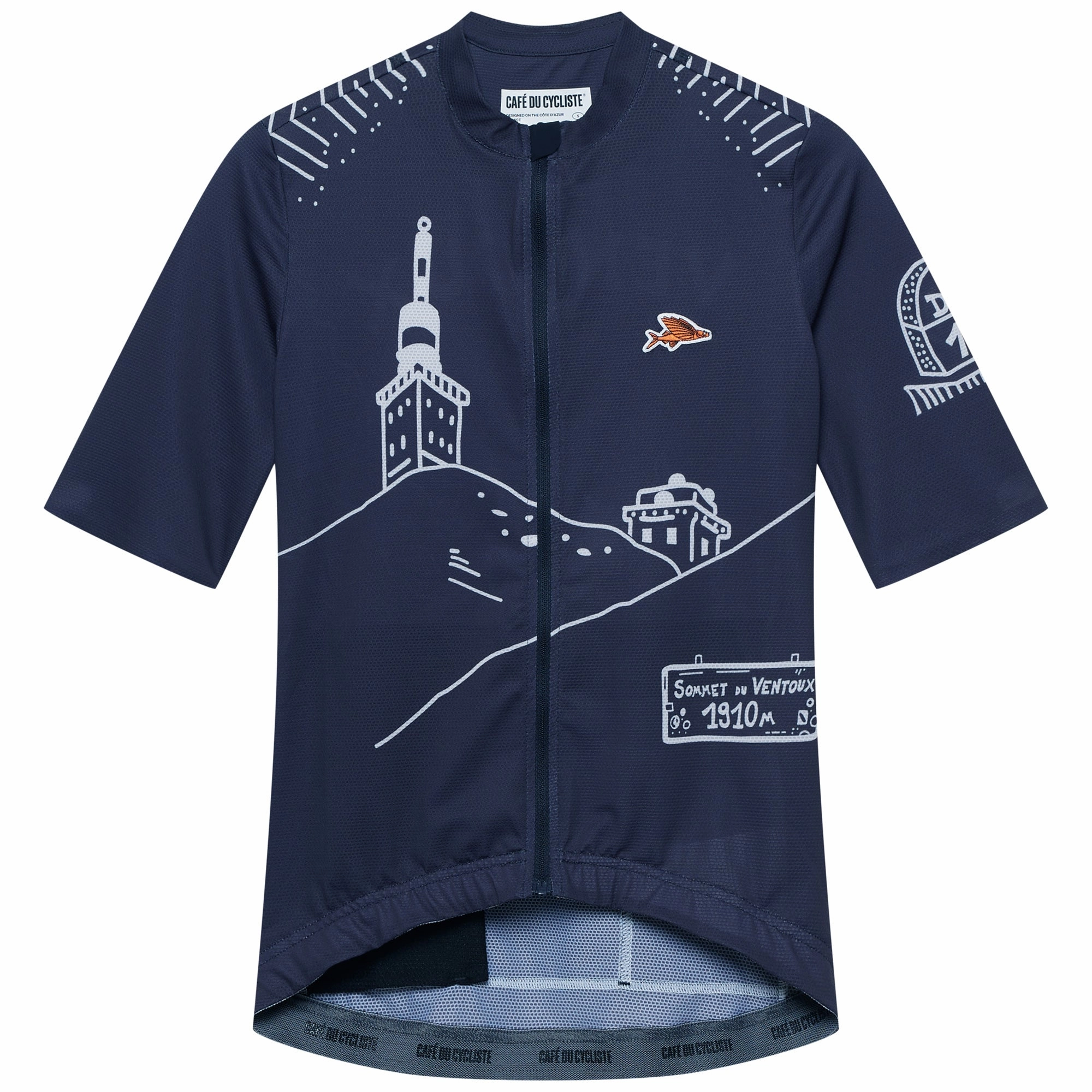 Cafe du Cycliste Ventoux woman jersey - Grey