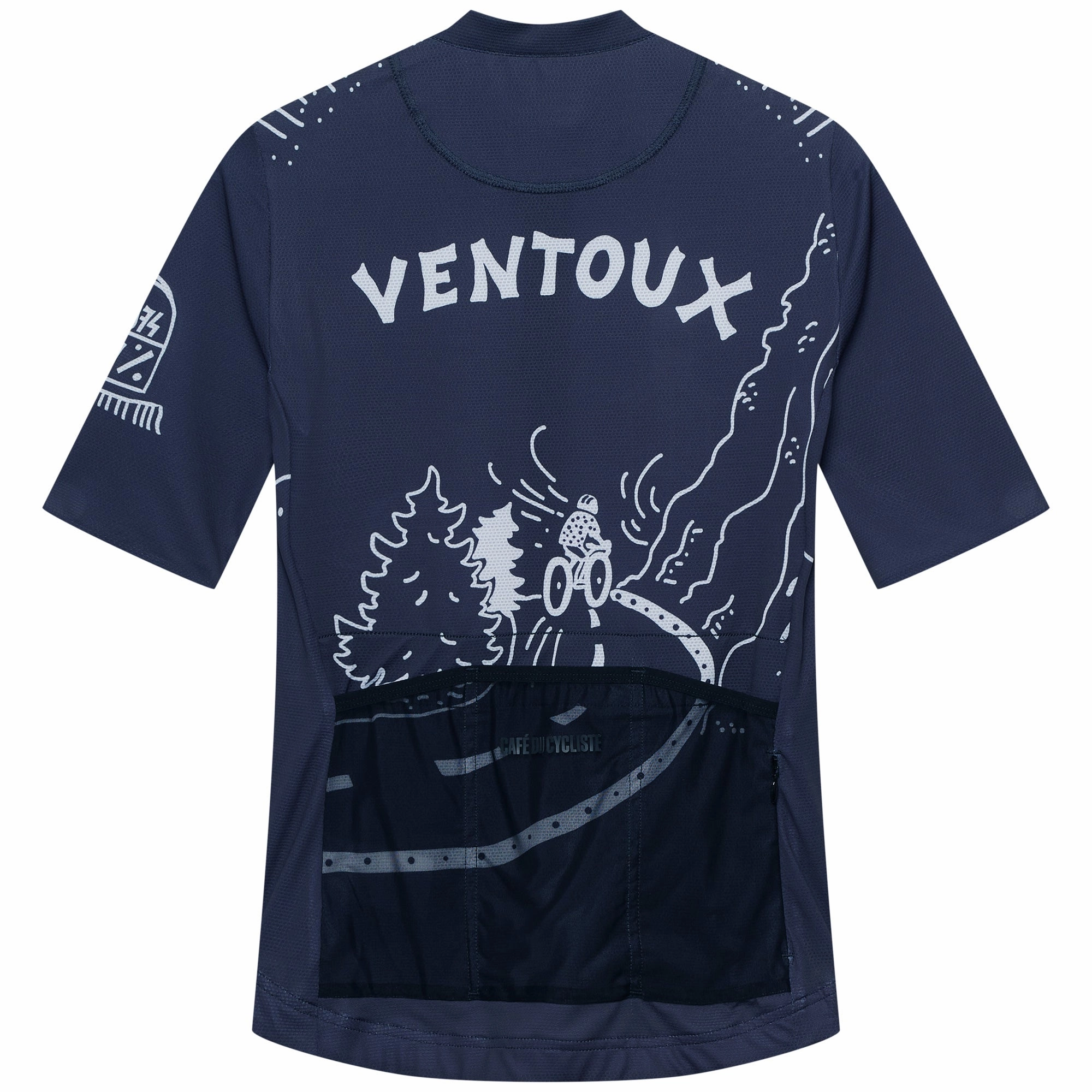 Cafe du Cycliste Ventoux woman jersey - Grey
