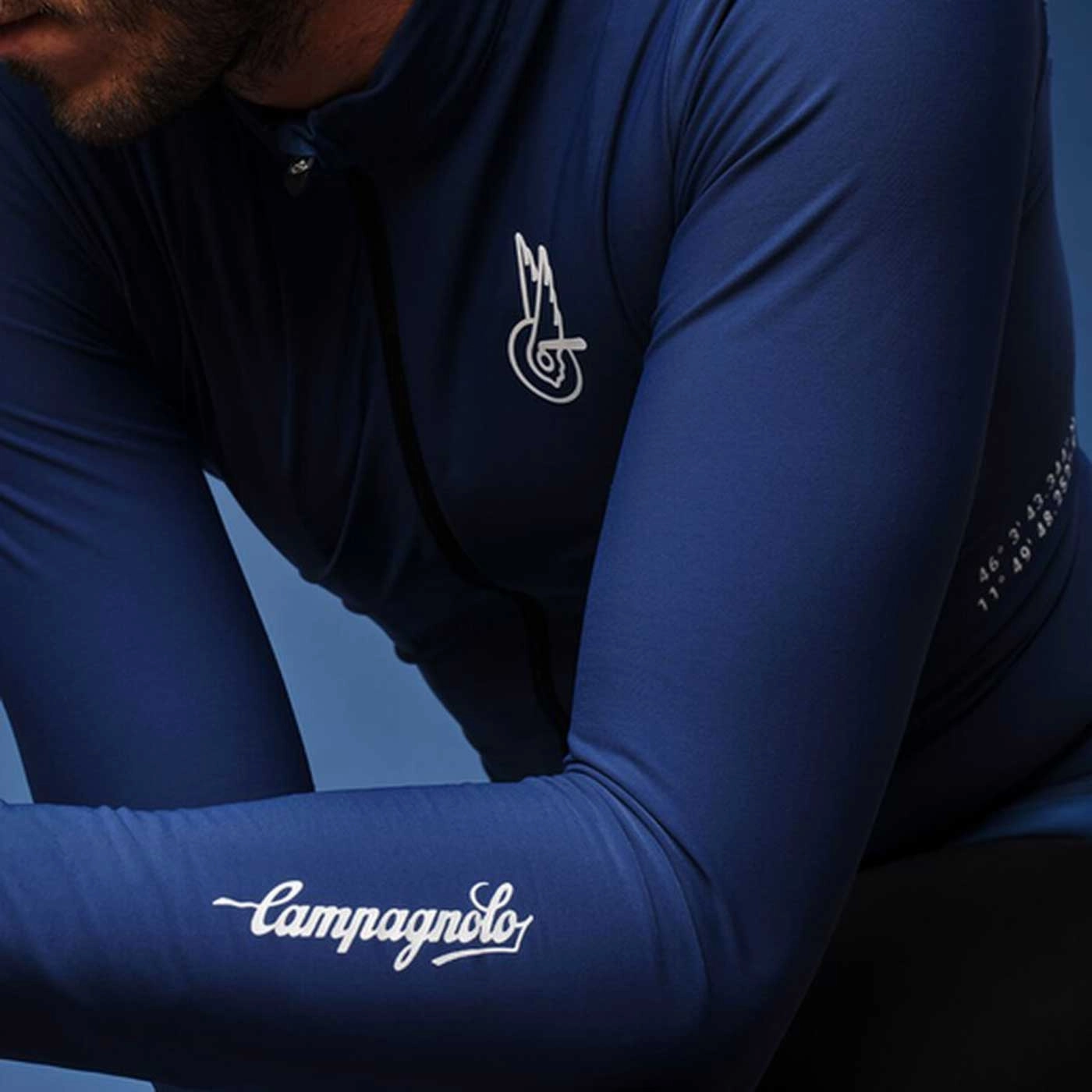 Campagnolo Croce Daune long sleeve jersey - Blue