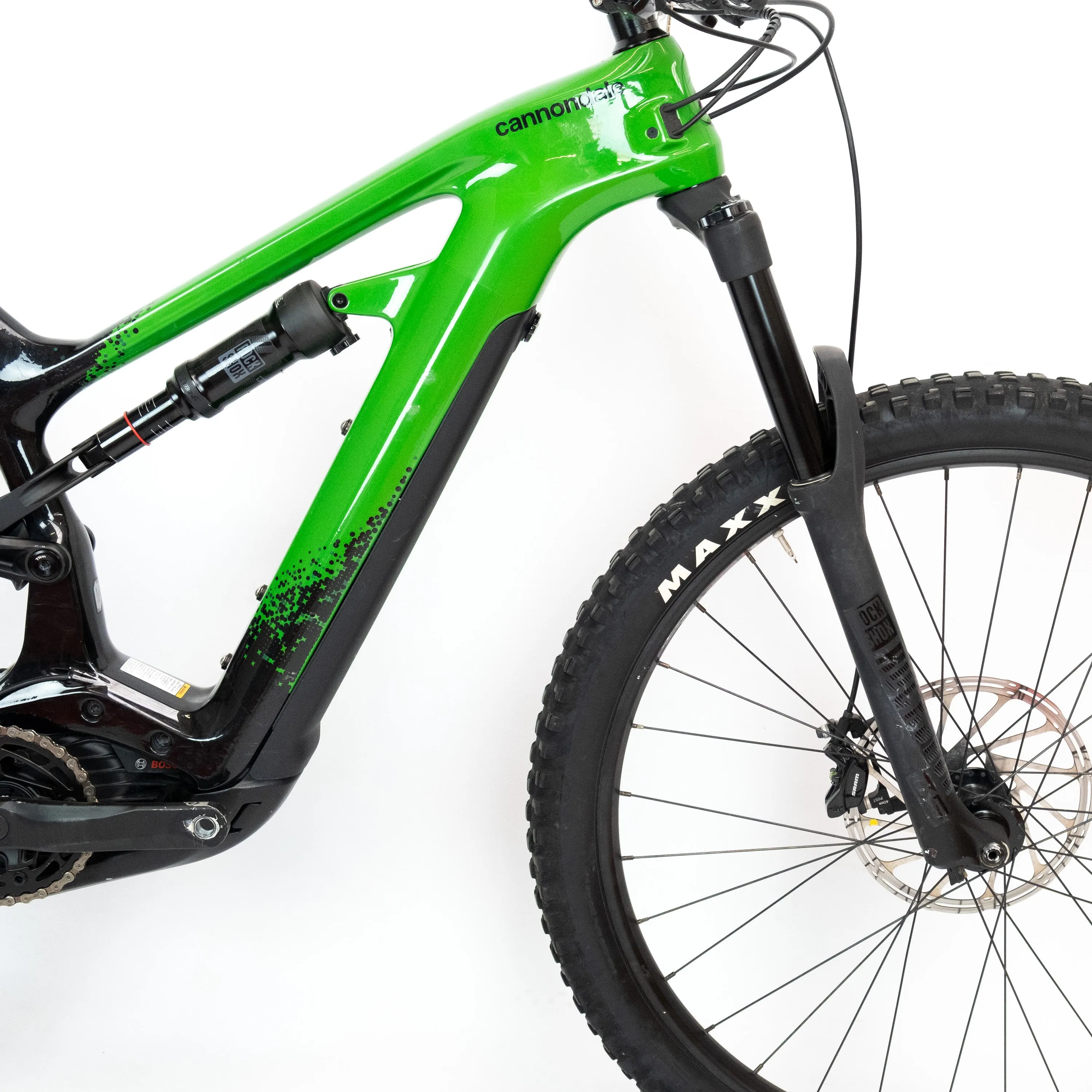 Cannondale Moterra Neo 3 carbon - Green Black