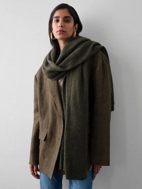 Cashmere Travel Wrap - Thyme Heather Flash Deal Today Dont Miss These Savings