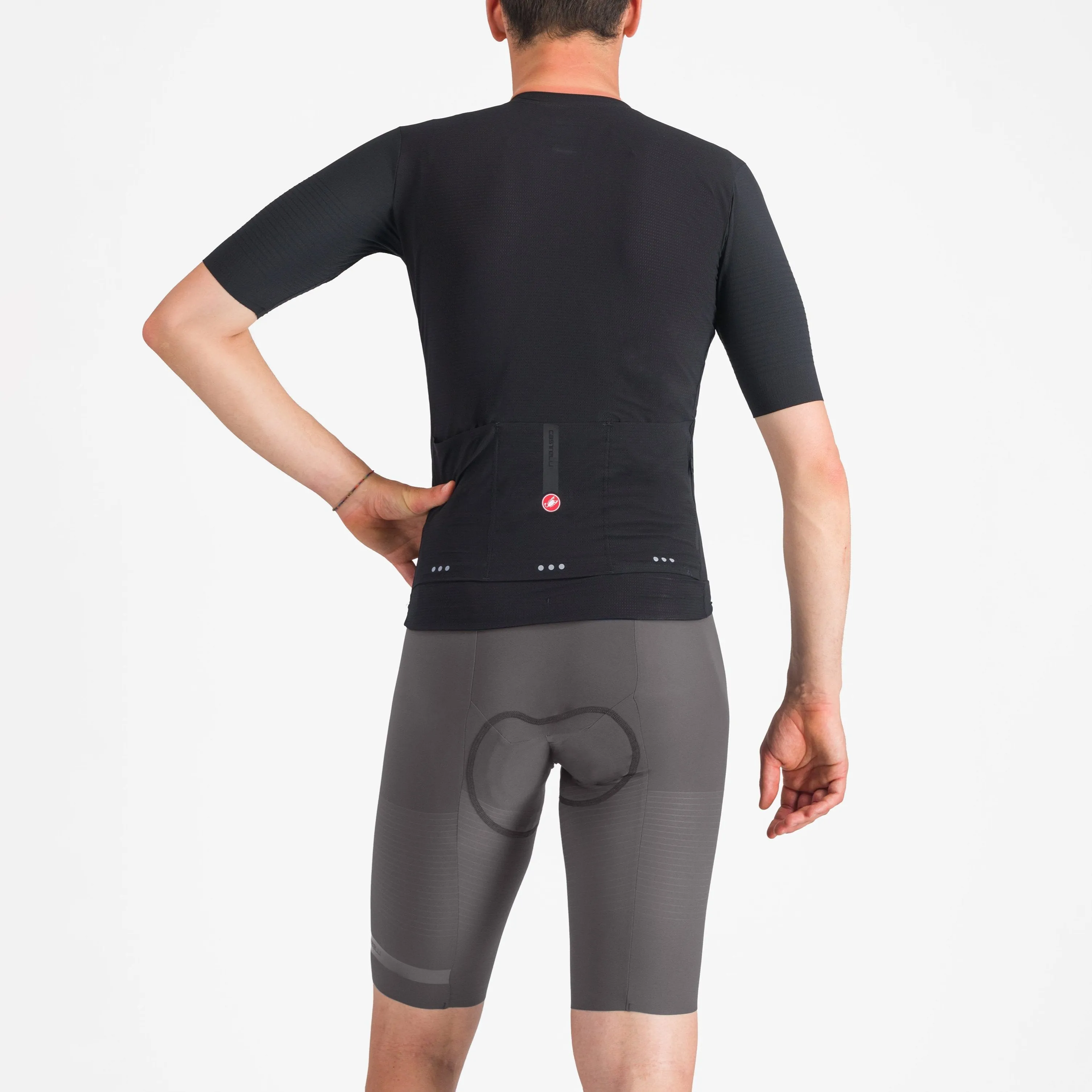 Castelli Evo Premio bib shorts - Grey