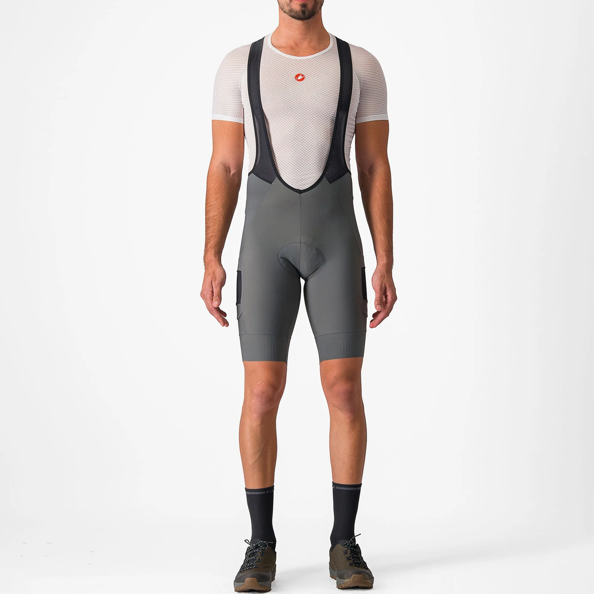 Castelli Unlimited Cargo bib shorts - Grey