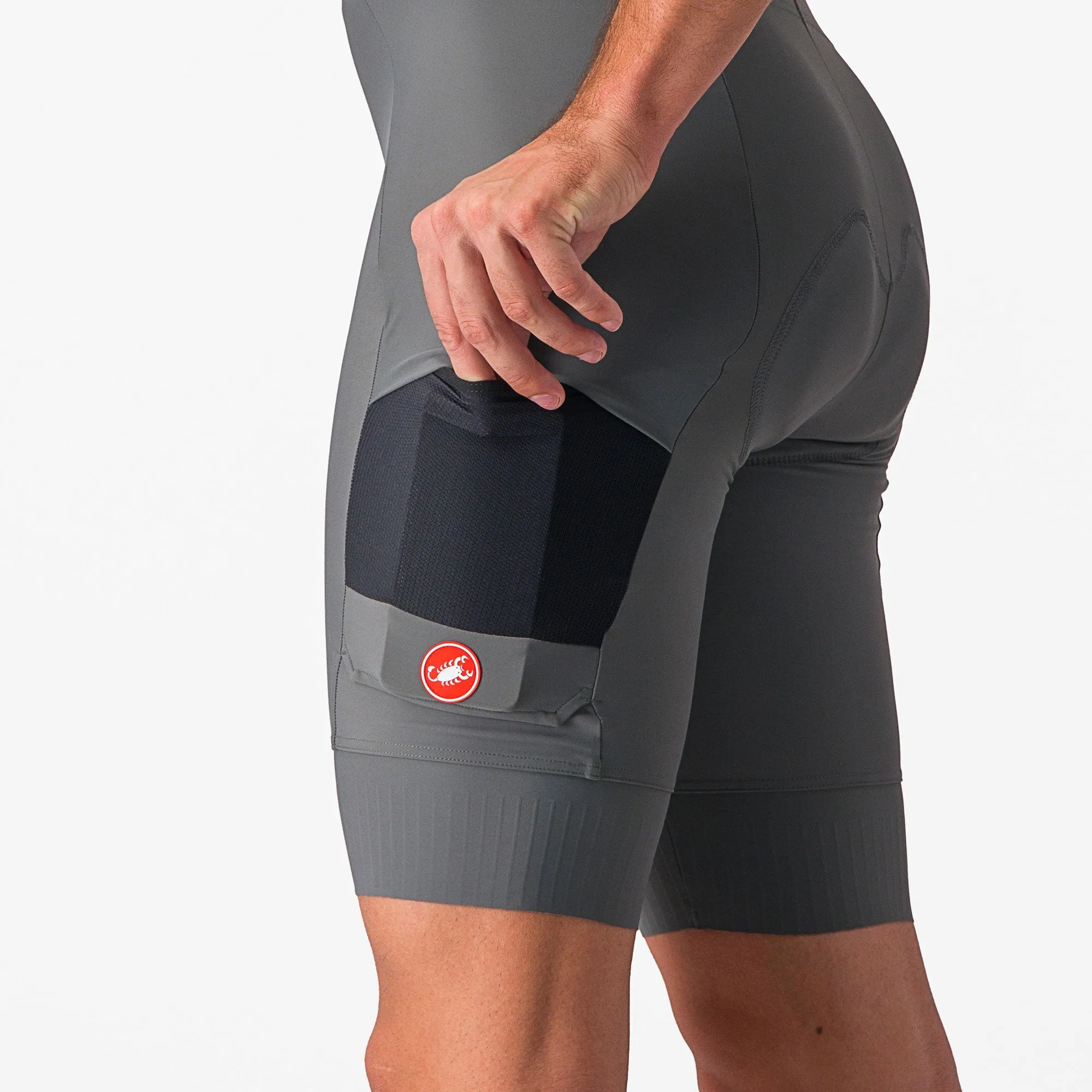 Castelli Unlimited Cargo bib shorts - Grey