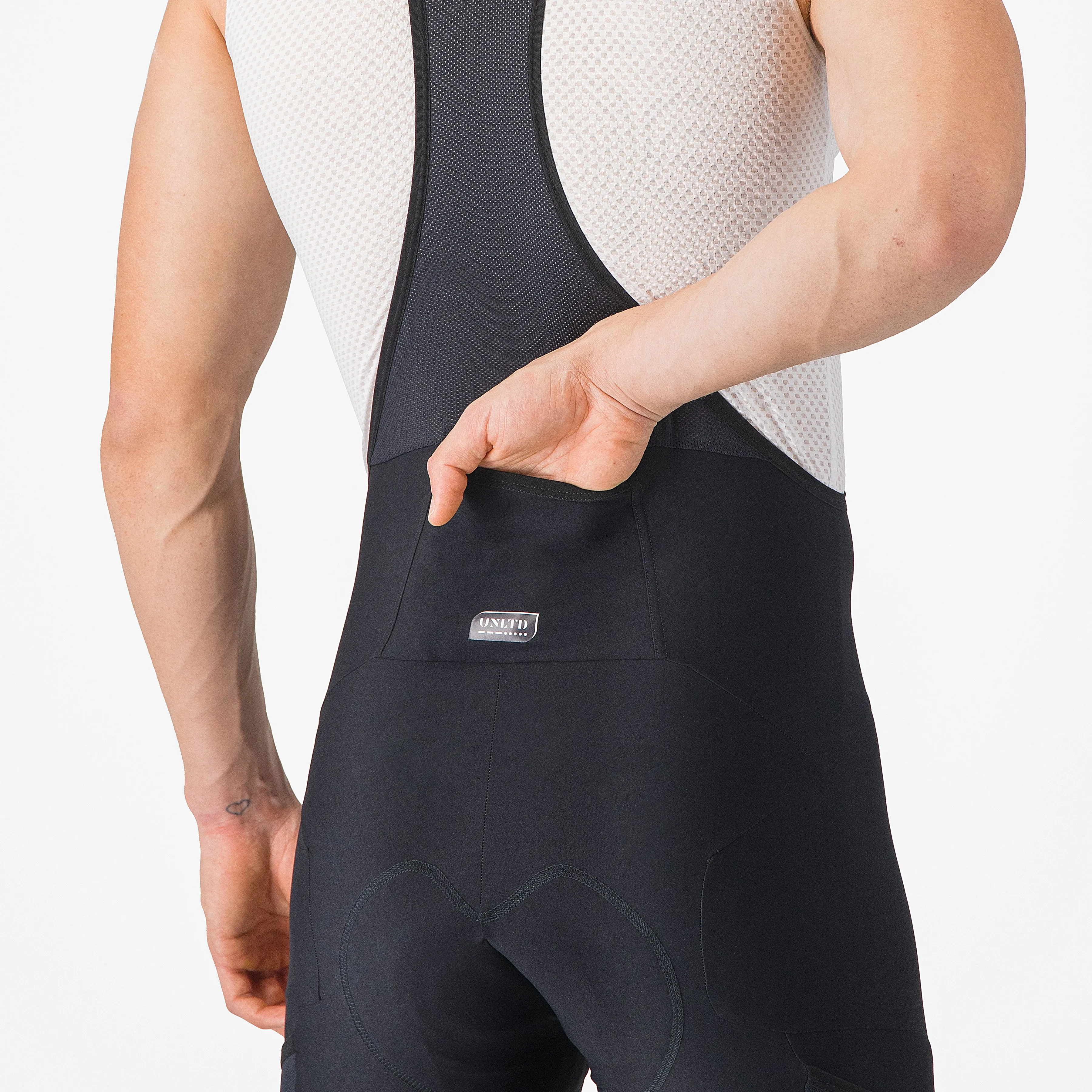 Castelli Unlimited Endurance bibshorts - Black