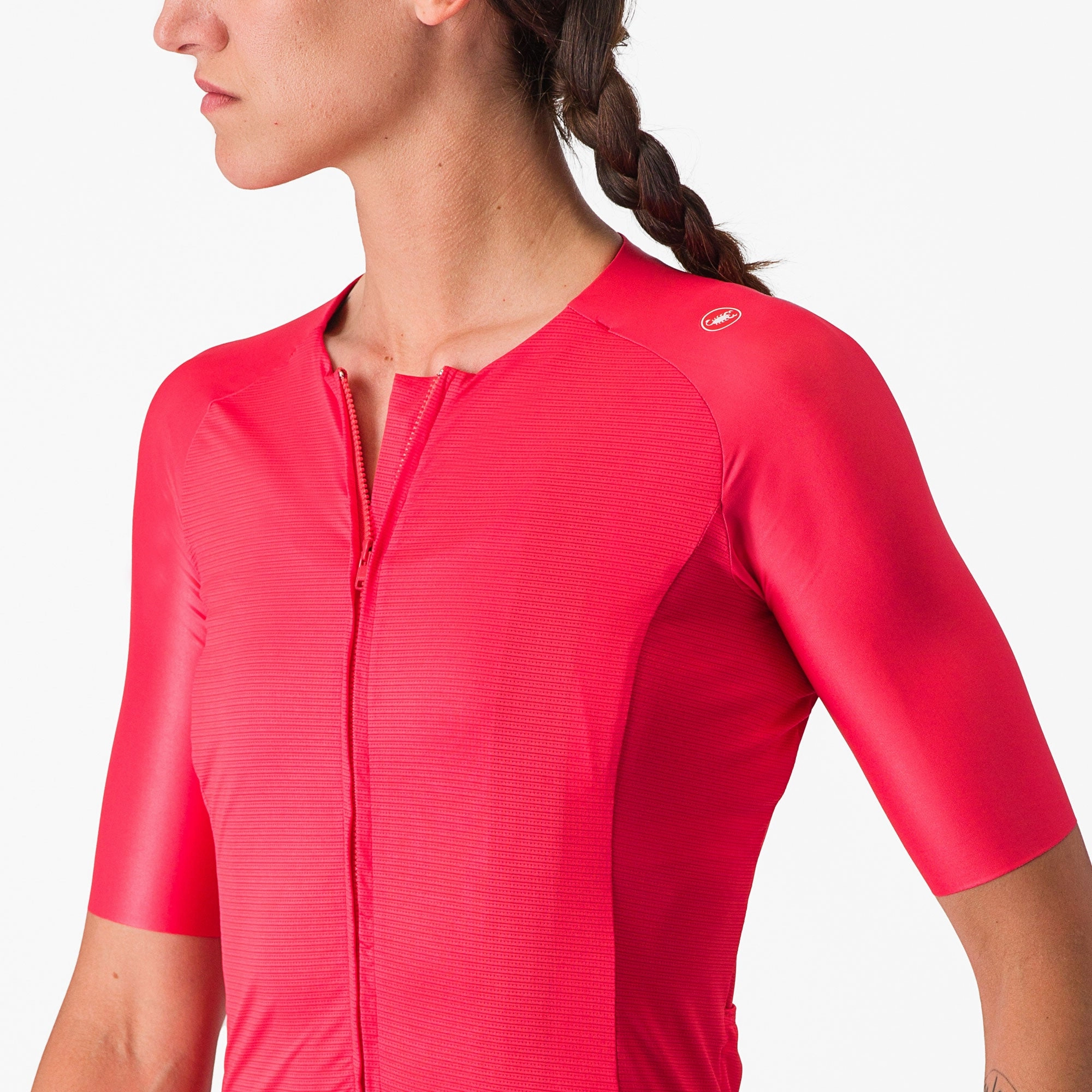 Castelli Aero Pro 7.0 woman jersey - Red