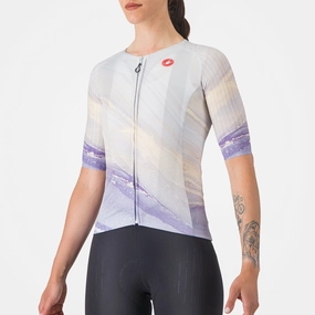 Castelli Aero Pro 8S women jersey - Purple