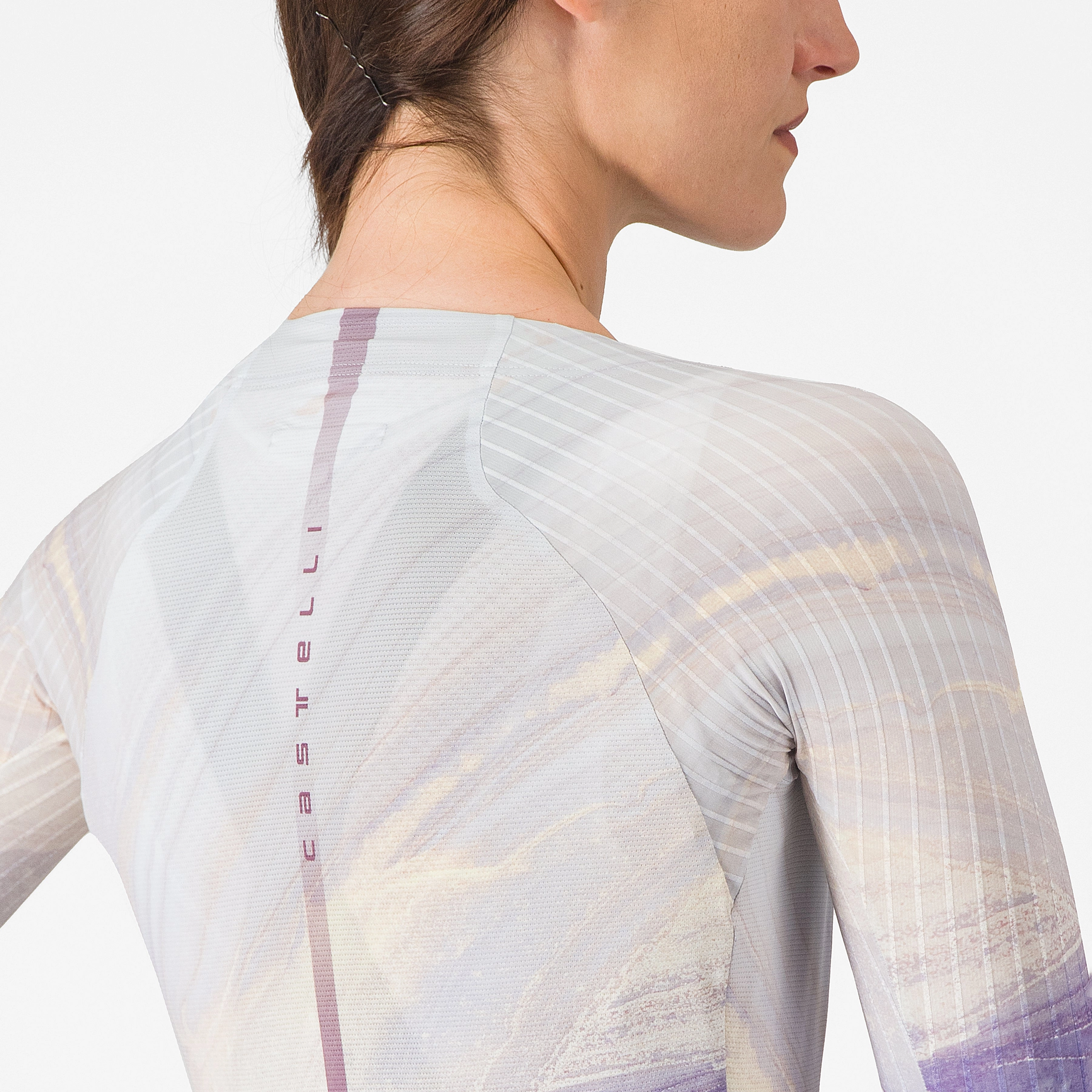 Castelli Aero Pro 8S women jersey - Purple