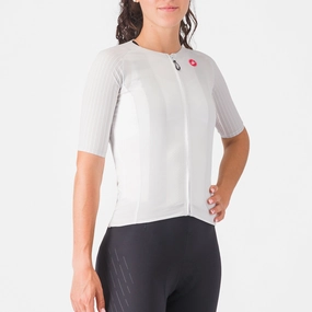 Castelli Aero Pro 8S women jersey - White
