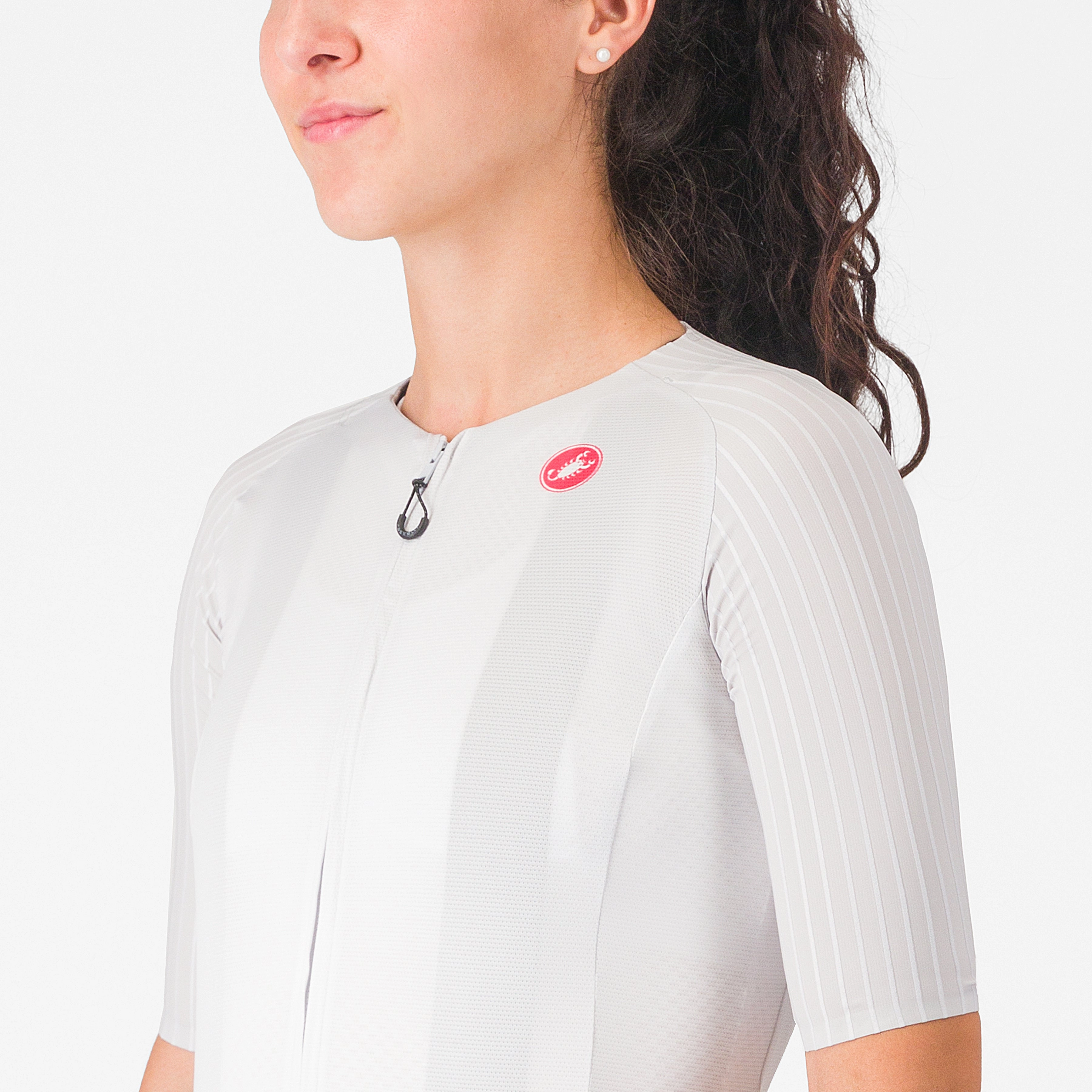 Castelli Aero Pro 8S women jersey - White