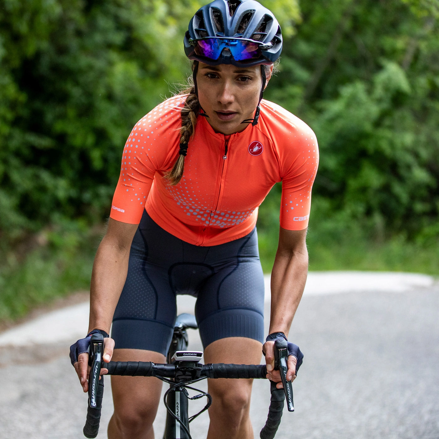 Castelli Aero Pro woman jersey - Pink