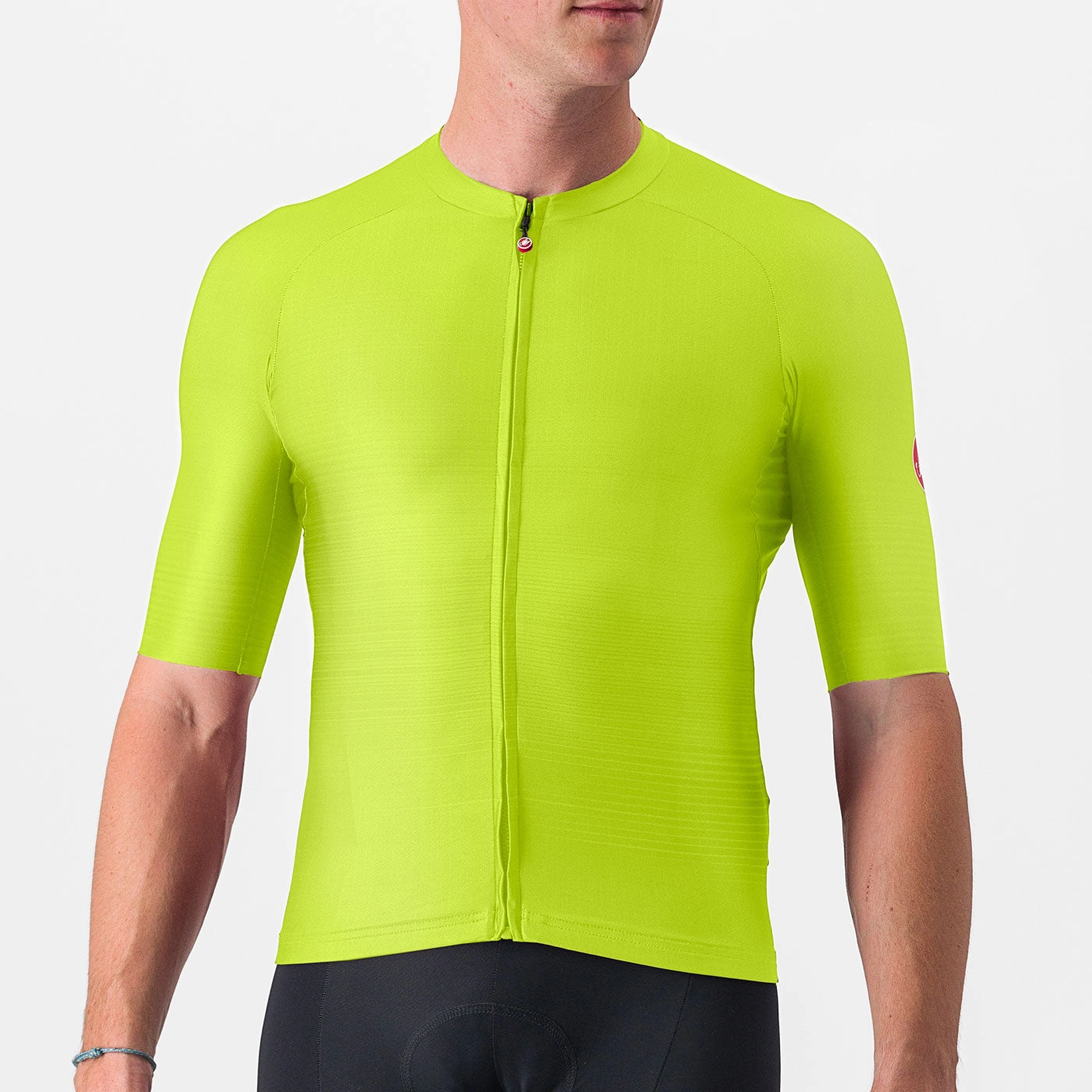 Castelli Aero Race 6.0 jersey - Green fluo