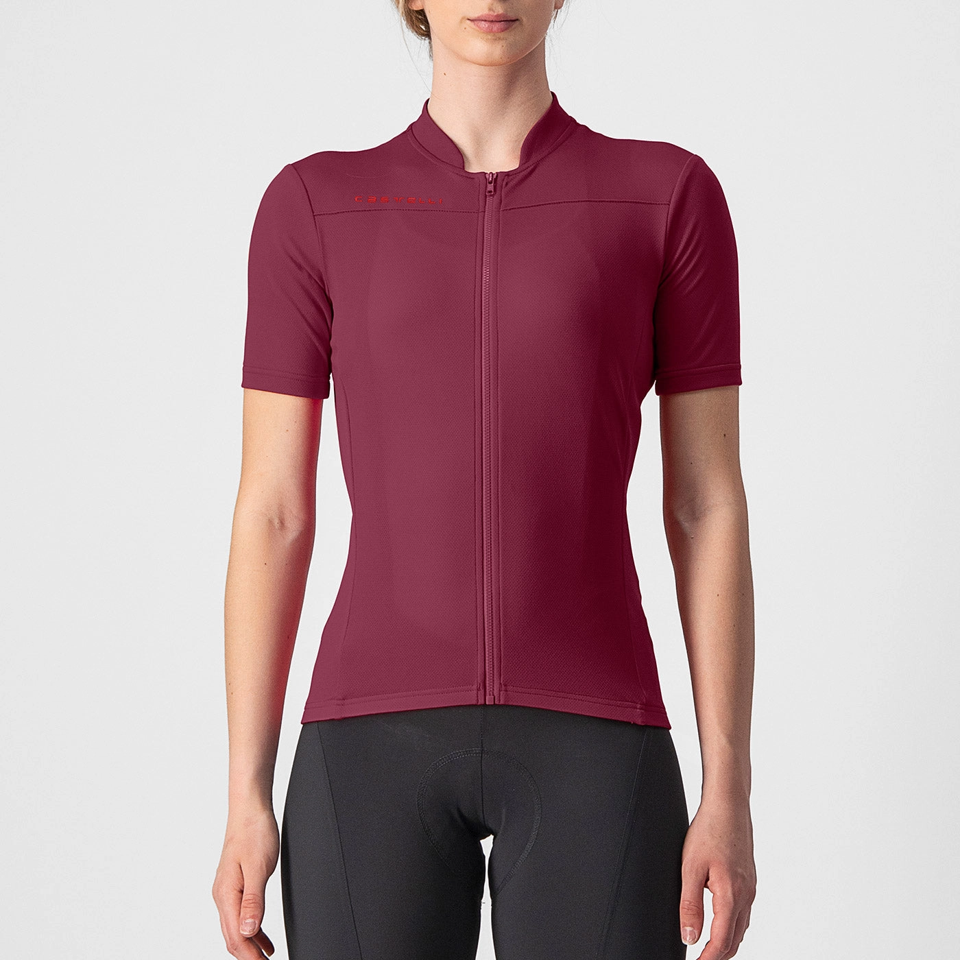 Castelli Anima 3 woman jersey - Bordeaux