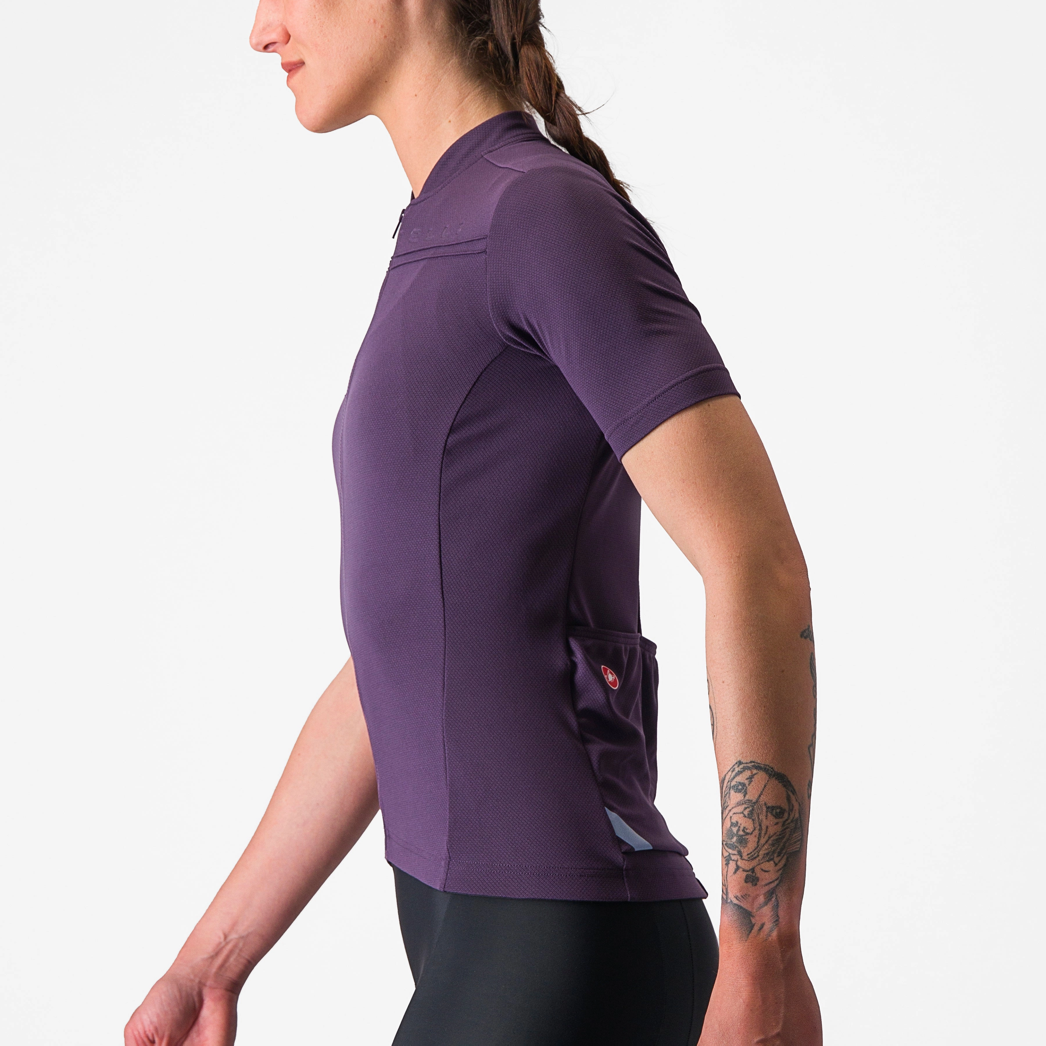 Castelli Anima 4 woman jersey - Purple