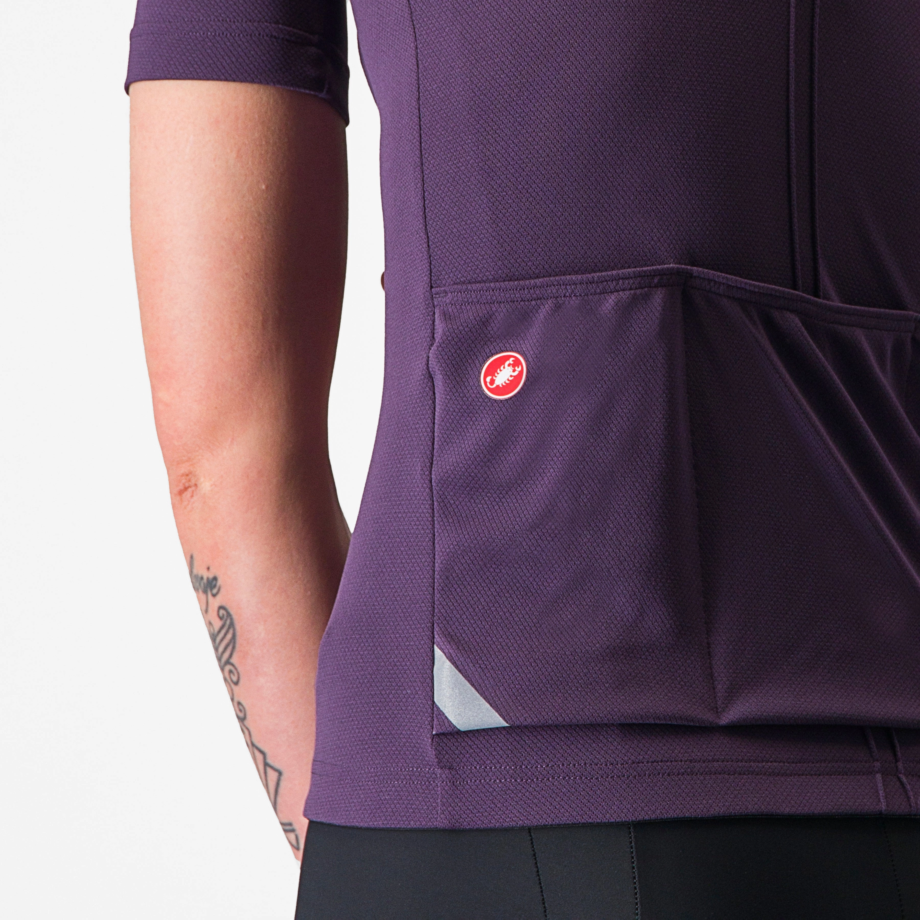 Castelli Anima 4 woman jersey - Purple