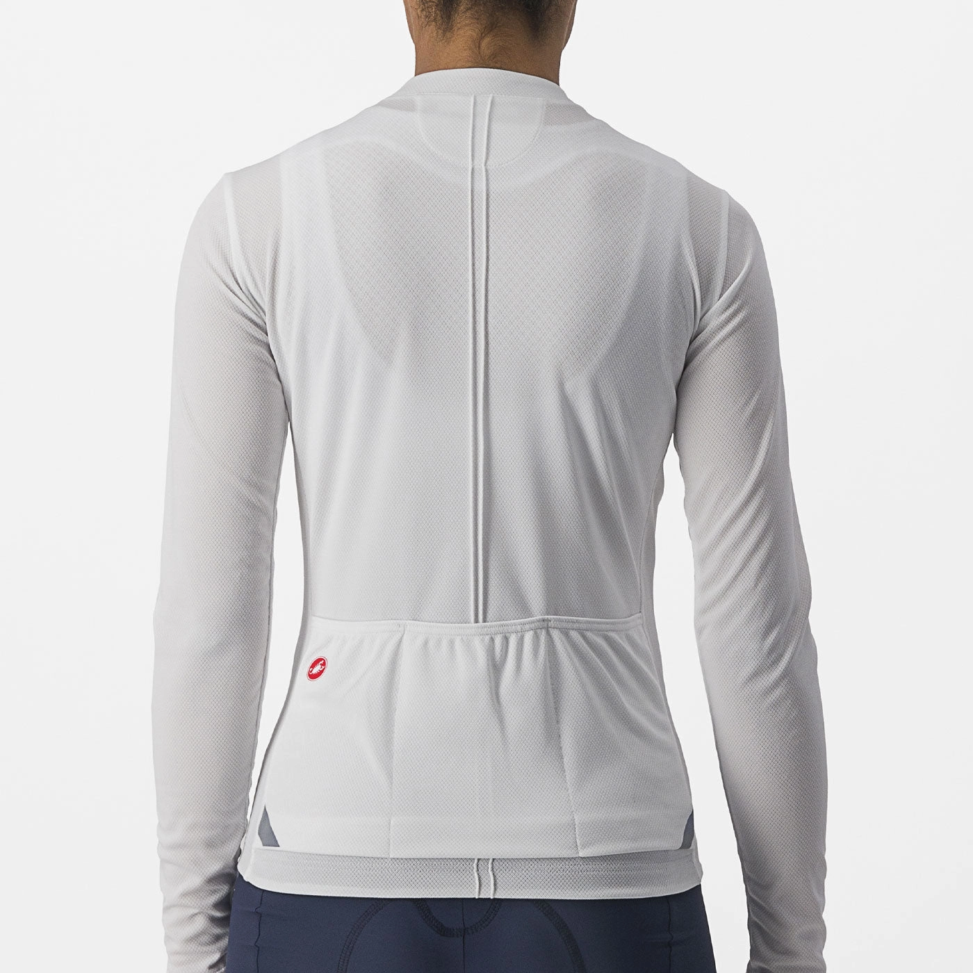 Castelli Anima 4 woman long sleeves jersey - White
