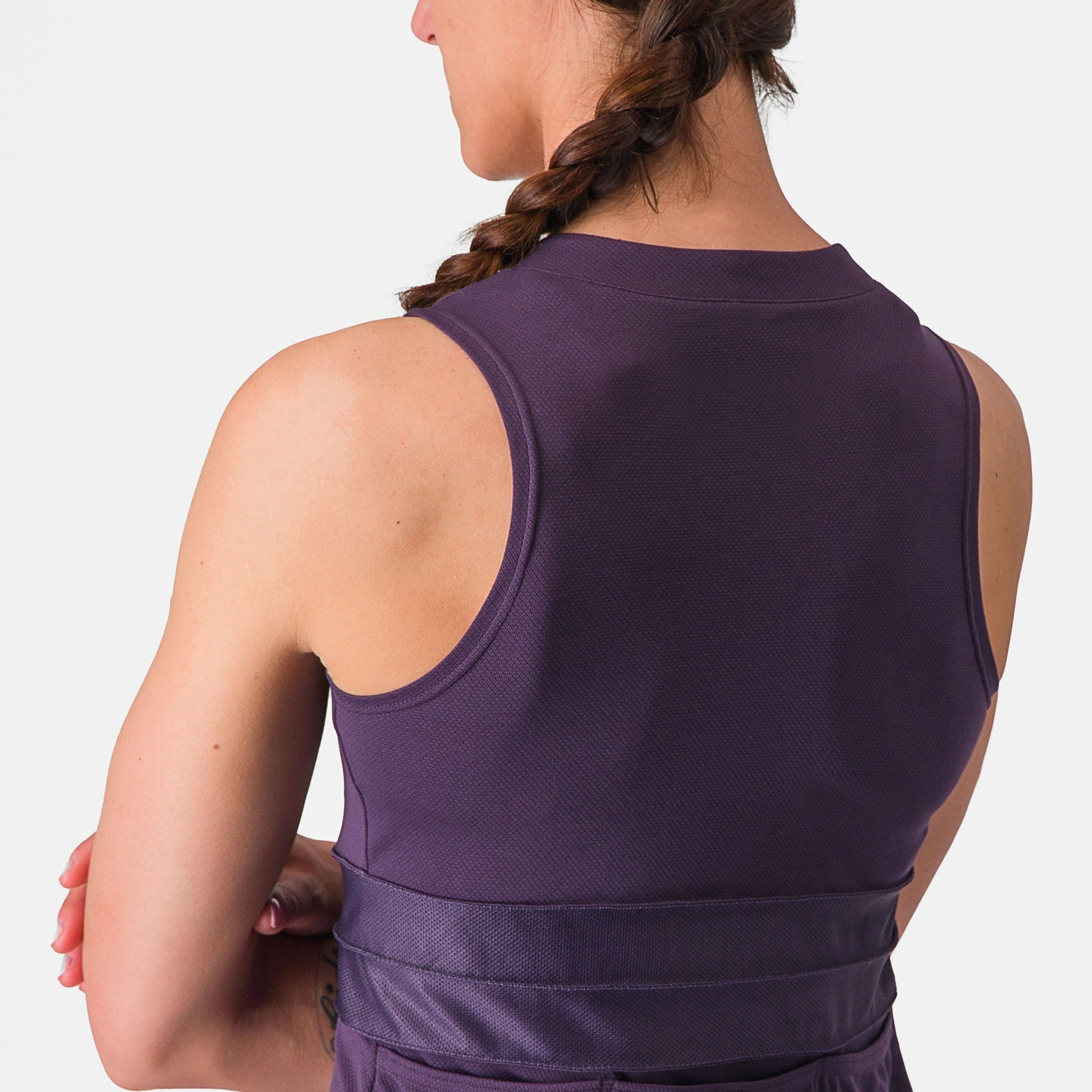 Castelli Anima 4 woman sleeveless jersey - Violet