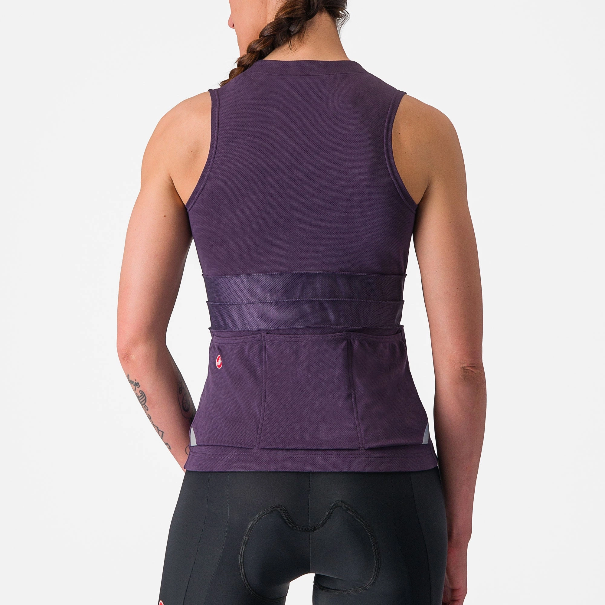 Castelli Anima 4 woman sleeveless jersey - Violet